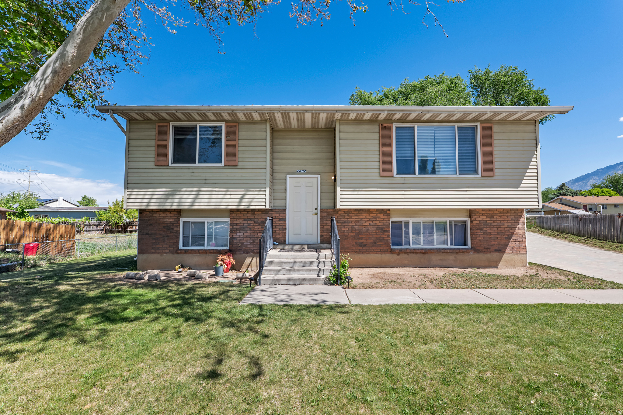 Heart of Provo. 4 bedrooms, 2 bathrooms. New windows, good roof, central air.  Big backyard you will enjoy for BBQs