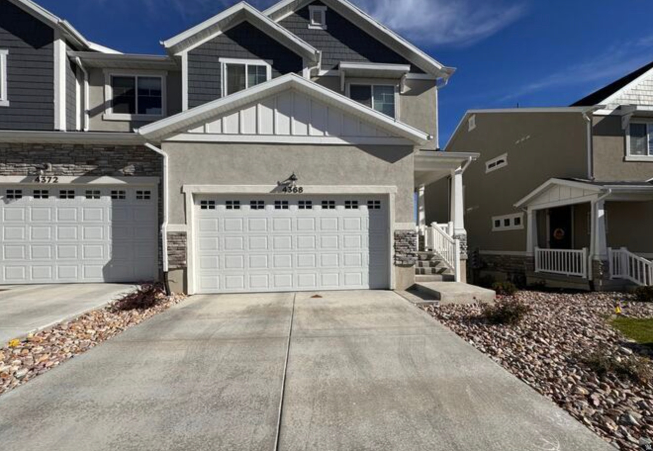 This end unit townhome has it all!  Prime location near Herriman Towne Center and a variety of shops/restaurants, in a great neighborhood with lots of amenities.  The townhome has a variety of upgrades in the home, including double vanity in the primary suite, accent walls throughout the home, and a custom built fireplace.  Fridge, washer, and dryer are included with the purchase price.  Tenants are in the home until June 30th, so please allow 24 hours notice for showings.  Seller will offer a 1% concession to go towards an interest rate buydown, closing cost credit, or purchase price reduction with a competitive offer