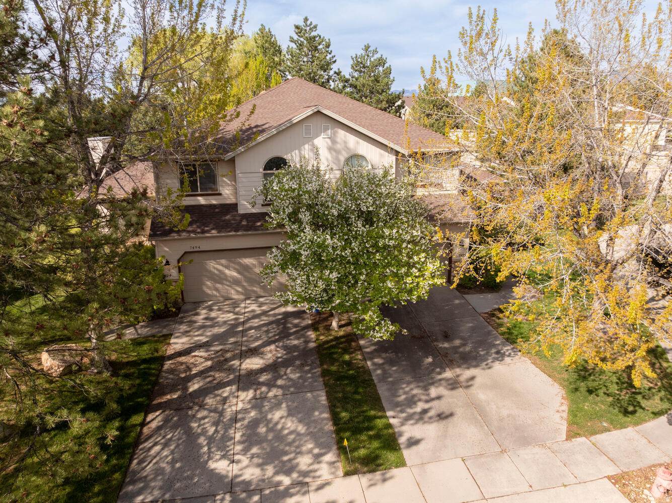 ONE DUPLEX SOLD, TWO TO GO. No issue with appraisal with the sold unit. 28 yr old, well kept duplexes. Nice, open floor plans. Vaulted ceilings, large decks, full landscaping. Primary bedroom has en suite full bath and large walk-in closet. Unfinished basement w/rough in bath, stud walls. Room for bath, family room, 1 bedroom or office. Great renters on month-to-month leases. Owner retiring, kept rents low to keep good, long term tenants. Great location to freeways, ski resorts, Hillcrest High, Union Middle School, Union Park shopping. Located on a quiet cul-de-sac. Showing upon accepted offer. Do not disturb tenants. 2 adjacent duplexes also available (MLS# 2150997). Agent is part owner and related to the other seller.