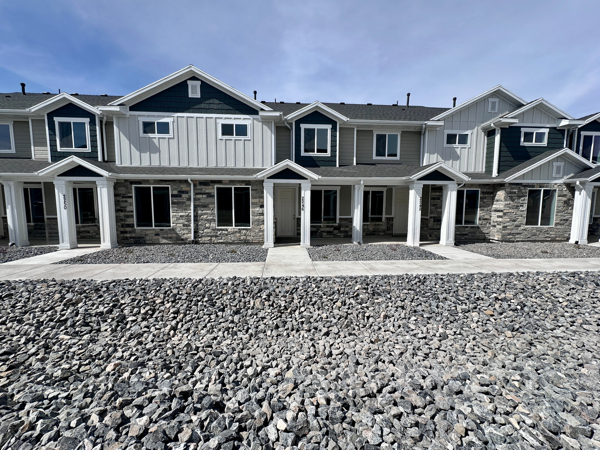 NEW PRICING on this brand new townhome near Firefly Park that is Move-In Ready! Main level features 9' ceilings, LVP flooring, and an open layout with a bright great room. Kitchen includes painted gray cabinets, granite countertops, pantry, and a large island. Upstairs offers 3 bedrooms, spacious primary suite with tray ceiling, separate tub/shower, enclosed water closet, walk-in closet, and a bonus office/reading nook. *Some pictures are of a similar unit with same selections