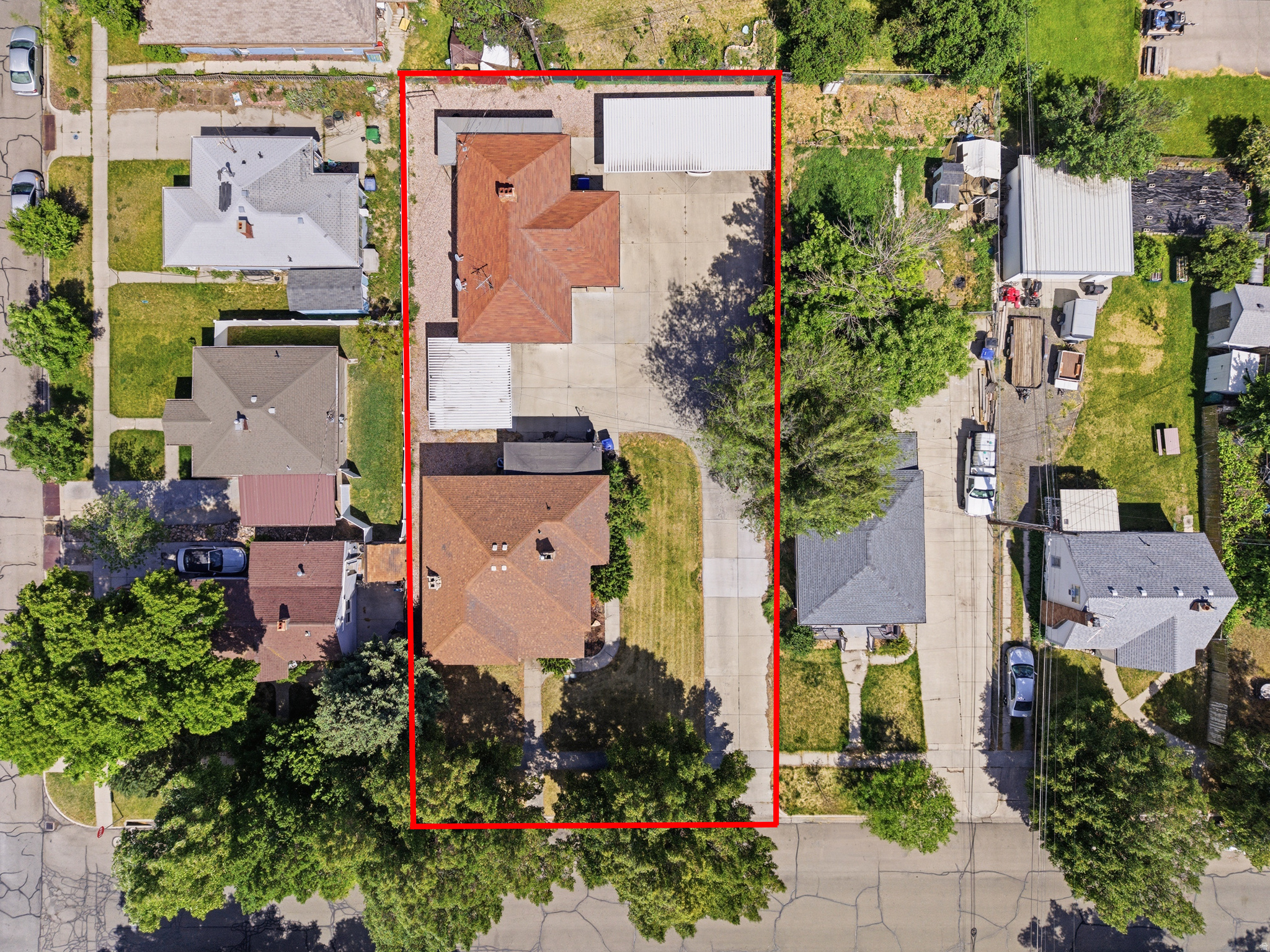 Rare investment opportunity in a prime Provo location! 3 Units, 2 dwellings: One single-family home and one duplex. Tremendous potential as an investment property. Zoned "Downtown Gateway" (GW) and NIGHTLY RENTAL APPROVED (Airbnb), lending to exceptional income-producing potential and redevelopment opportunities as both residential and commercial! Single-family home features 4 Bedrooms/1.5 Bathrooms. Duplex (Up/Down) has an upper unit with 2-Bedrooms/1 Bathroom.  The basement unit has 1 Bedroom/1- Bathroom with daylight windows offering lots of natural light.  All units have washers and dryers. The property includes 6 covered parking stalls. IDEAL LOCATION just minutes from the Provo Convention Center, NuSkin, BYU, freeway access, shopping, dining, and entertainment.  Enjoy the local farmers' market on summer weekends.  Whether you're seeking a cash-flowing rental, a redevelopment project, or a home with long-term upside in one of Provo's most desirable locations, this property presents a unique opportunity. No interior photos of 80 N 700 W  (12-year tenants). Units are currently TENANT-OCCUPIED.  Solid tenants with dependable rental income in place. Rentability is a 10! Excellent rental history.  Please DO NOT disturb tenants! DO NOT trespass on the property or adjacent property, including the private drive. All showings are by appointment only and must be accompanied by the listing agent. Property does need some TLC. Property is sold as-is. Buyer to verify all information provided. This property includes parcels 04:068:0022 and 04:068:0023. Seller is also selling 75 N 600 W, Provo, UT  MLS # 2161642. Can sold as a portfolio.