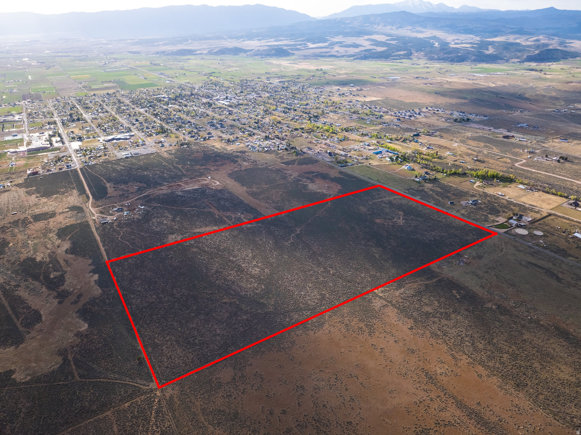 Rare 80-Acre Opportunity Just East of Mount Pleasant.  Positioned just 1/4 mile east of Mount Pleasant city limits, this exceptional 80-acre property offers sweeping, unobstructed views of iconic Horseshoe Mountain and direct access from Power Plant Road (200 S). Large parcels this close to town-with this kind of access and scenery-are becoming increasingly hard to find.  Comprised of two contiguous parcels (Parcel IDs: 25992 and 25992X), the property sits near 1300 East with convenient access to Skyline Drive via Pleasant Creek Canyon, opening the door to the Manti-La Sal National Forest and year-round outdoor recreation.  Whether you're looking to develop, invest, or create a private estate with room to grow, this property delivers unmatched flexibility. Located in Sanpete County jurisdiction, the land is subdividable per county guidelines, making it a strong candidate for future development or multi-generational use.  Power and culinary water are available through Mount Pleasant City, subject to the city's outside-limits connection requirements (buyer to verify availability and terms).  Enjoy the rare combination of acreage, accessibility, utility potential, and proximity to one of Sanpete County's most desirable and growing communities.  Opportunities like this are limited-secure your piece of Central Utah today.  All information provided as a courtesy; buyer and buyer's agent to verify all.