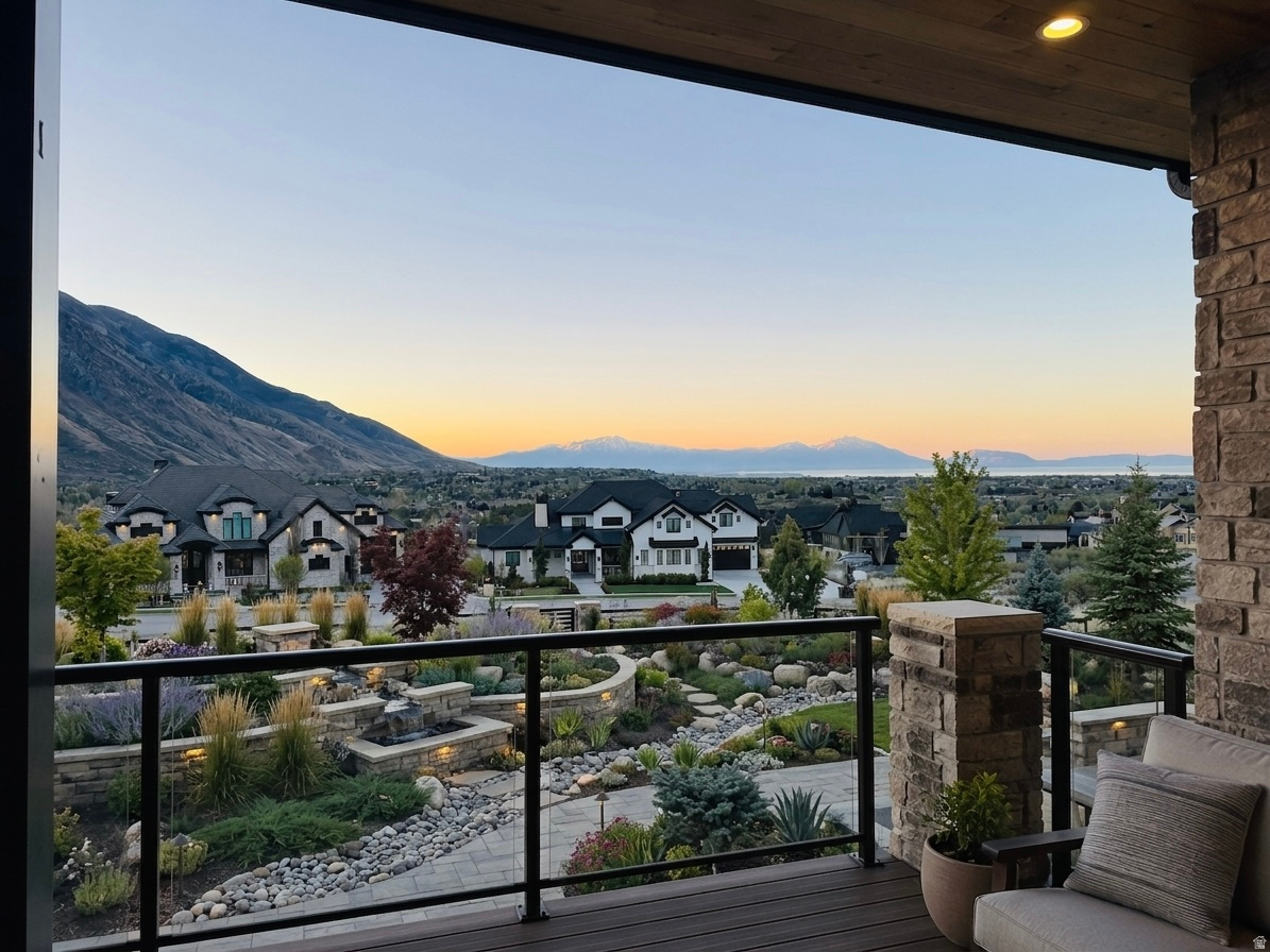 THREE FALLS LIKE VIEWS, OPEN SPACES & LOT SIZE WITHOUT THE EXTRA DRIVE UP THE CANYON OR HOA FEES.  Alpine's Hidden View Lot - 1.5 Acres with access to 606 Acres of Protected Open Space With Panoramic Lake, Valley and Mountain Views.  Discover what can't be seen from the street, walk to the rear of the lot and experience one of Alpine's most dramatic view corridors. No backyard neighbors. Bring your own builder and create your dream estate. This unique lots allows you do have a pool, pickle ball court, firepit and anything else you can dream up! Opportunities like this are few and far between!  Lot was originally 2 lots and combined into one large lot.  Buyer could reverse the lot split and build on one and use the 2nd lot for long term investment. Lot information is provided as a courtesy estimate only.  Reverse lot split would require city approval. Buyer is advised to obtain an independent measurement.  Agent is related to seller. Submit Disclosure of Interest addendum with all offers that Agent is related to seller.