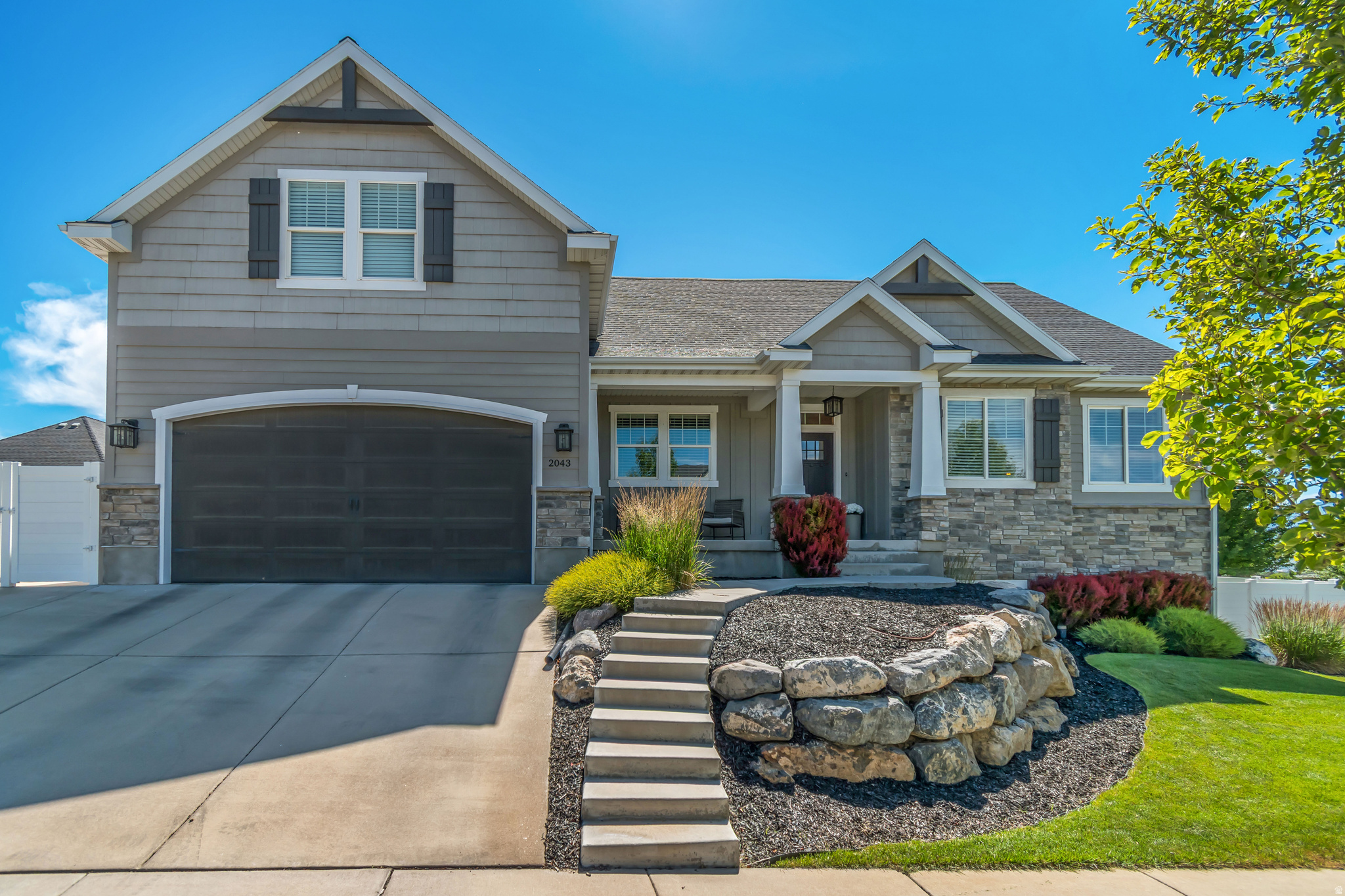 ***GRAND OPEN HOUSE SATURDAY, JUNE 20TH 11AM-1PM*** Gorgeous, meticulously maintained Orem home offering 5 bedrooms, 4.5 bathrooms, 4,684 square feet, and an exceptionally spacious layout! Situated on a .21-acre lot, this pristine property features beautiful hardwood flooring, quartz countertops, a spacious 2-car garage, and RV parking. The thoughtfully designed main floor includes 3 bedrooms plus a dedicated office or sitting room, providing flexible living space for today's lifestyle.  The fully finished basement is truly one of a kind, featuring soaring 10-foot ceilings, a high-end dance studio with its own private walkout entrance, dedicated mini-split system (for heating & cooling), and adjoining workout area. Whether you're a dance instructor, fitness enthusiast, home business owner, or simply need a large flex space, the possibilities are endless. The basement also offers the potential to add additional bedrooms and could easily be converted into a mother-in-law apartment, making it ideal for multigenerational living or additional rental potential.  Enjoy year-round comfort with a dual HVAC system plus the separate mini-split serving the studio. Ideally located just minutes from BYU and UVU, with quick freeway access and close to shopping, dining, parks, and everyday conveniences. This impeccably maintained home offers a rare combination of luxury, flexibility, and functionality in one of Orem's most desirable locations. Buyer to verify all.