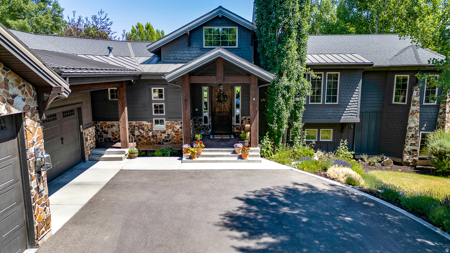 Rare offering in Midway's iconic Dutch Fields neighborhood, this premium .74-acre cul-de-sac property captures refined mountain living. Set along a peaceful stream and open space, the property showcases mountain views and beautiful mature landscaping. The home features an open great room with soaring ceilings, beams, and a striking wood-burning fireplace. The layout includes 4 bedrooms, a main-level primary suite, and a dedicated office. The walkout lower level is designed for entertaining with a spacious family room with a pool table, gas fireplace, home theater, and kitchenette. A rare opportunity for privacy, recreation, and elevated mountain living. Residents enjoy luxury amenities including hiking and biking trails, swimming pools, tennis and basketball courts, and a clubhouse all within one of Midway's most sought-after communities.