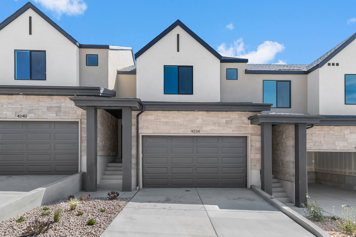 Now selling in Inverness! The Millbrook townhome offers 3 bedrooms, 2.5 bathrooms, a 2-car garage, and a functional open layout. Features include quartz countertops, laminate flooring, modern cabinetry, pantry, an unfinished basement, and a concrete back patio-perfect for outdoor living. Upstairs includes a laundry area, full bath, and a spacious primary suite with a private bath and walk-in closet. Home includes Smart Home Package, radon system, and builder warranty. Ask about $5,000 toward closing costs with DHI Mortgage.