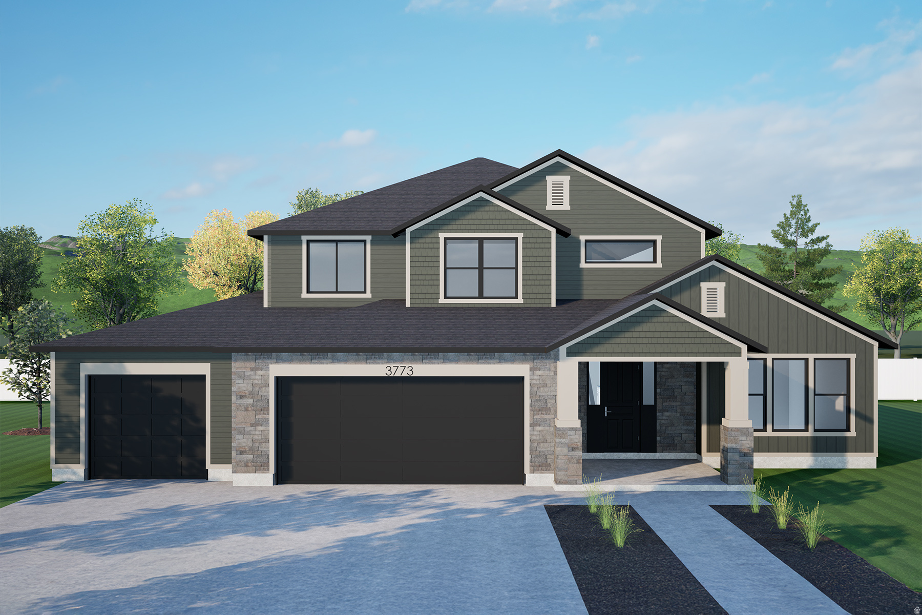Welcome to the newest floorplan from J Thomas Homes - the Mikenna! Primary bedroom on the main floor without compromising on space or features. The main level features a functional kitchen with a huge walk-in pantry, half bath and mudroom, a cozy dining room with access to the covered patio, and the primary suite with an oversized bathroom plus a stackable washer/dryer in the closet! Upstairs are three more bedrooms, a full bathroom, and living room. To top it all of you still have a 3-car garage! You will love the flow of this floorplan and options we provide. $10,000 towards design credit or closing cost! We will begin building this home soon, act now to make all the selections yourself. Call for an appointment or questions!