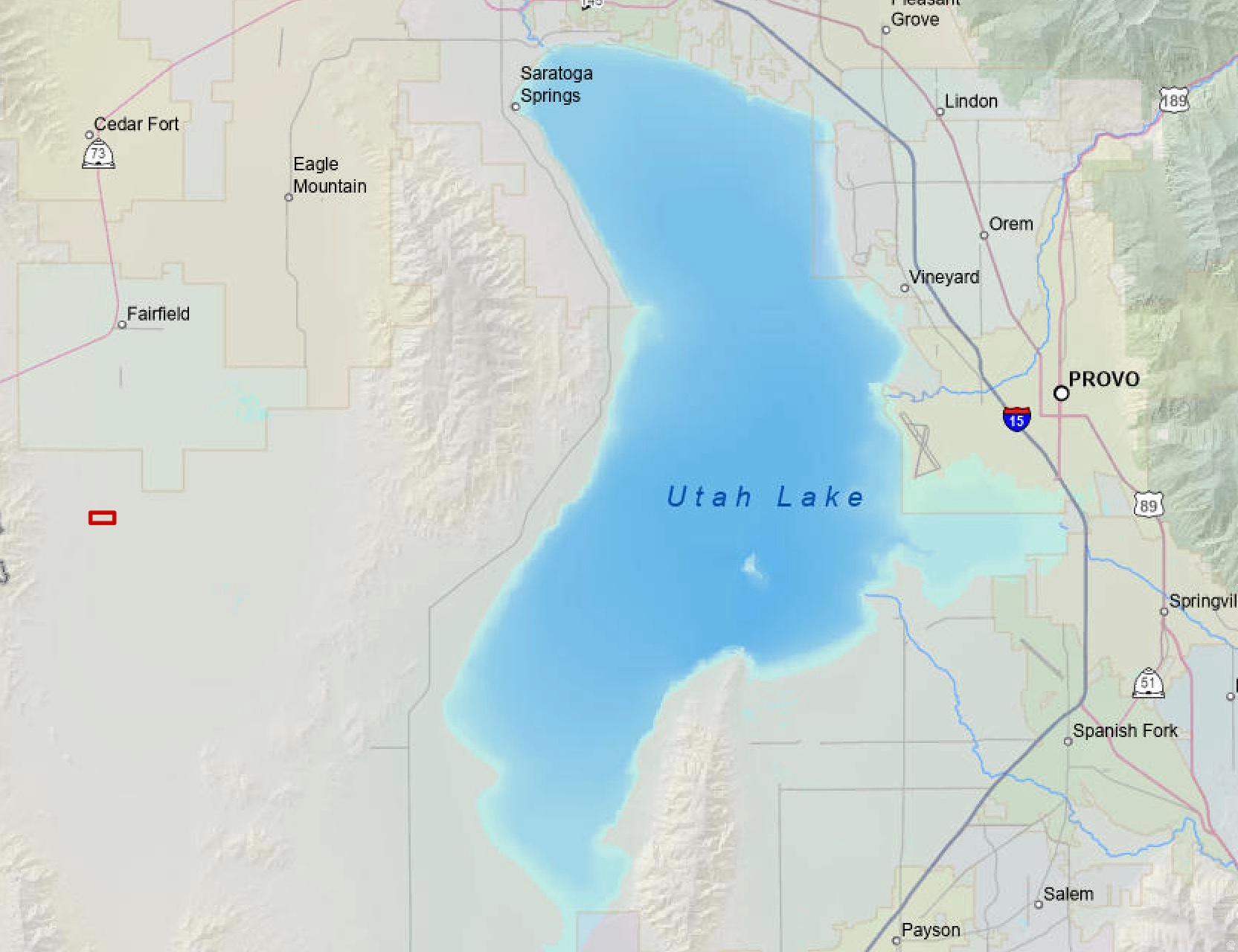 UNINCORPORATED UTAH COUNTY FAIRFIELD / EAGLE MTN - Land