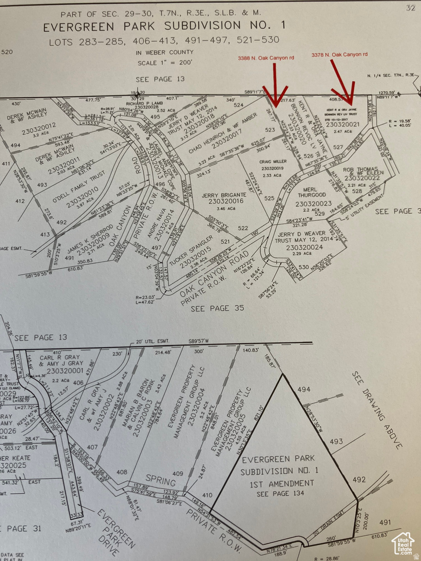 EVERGREEN PARK #1 - Land