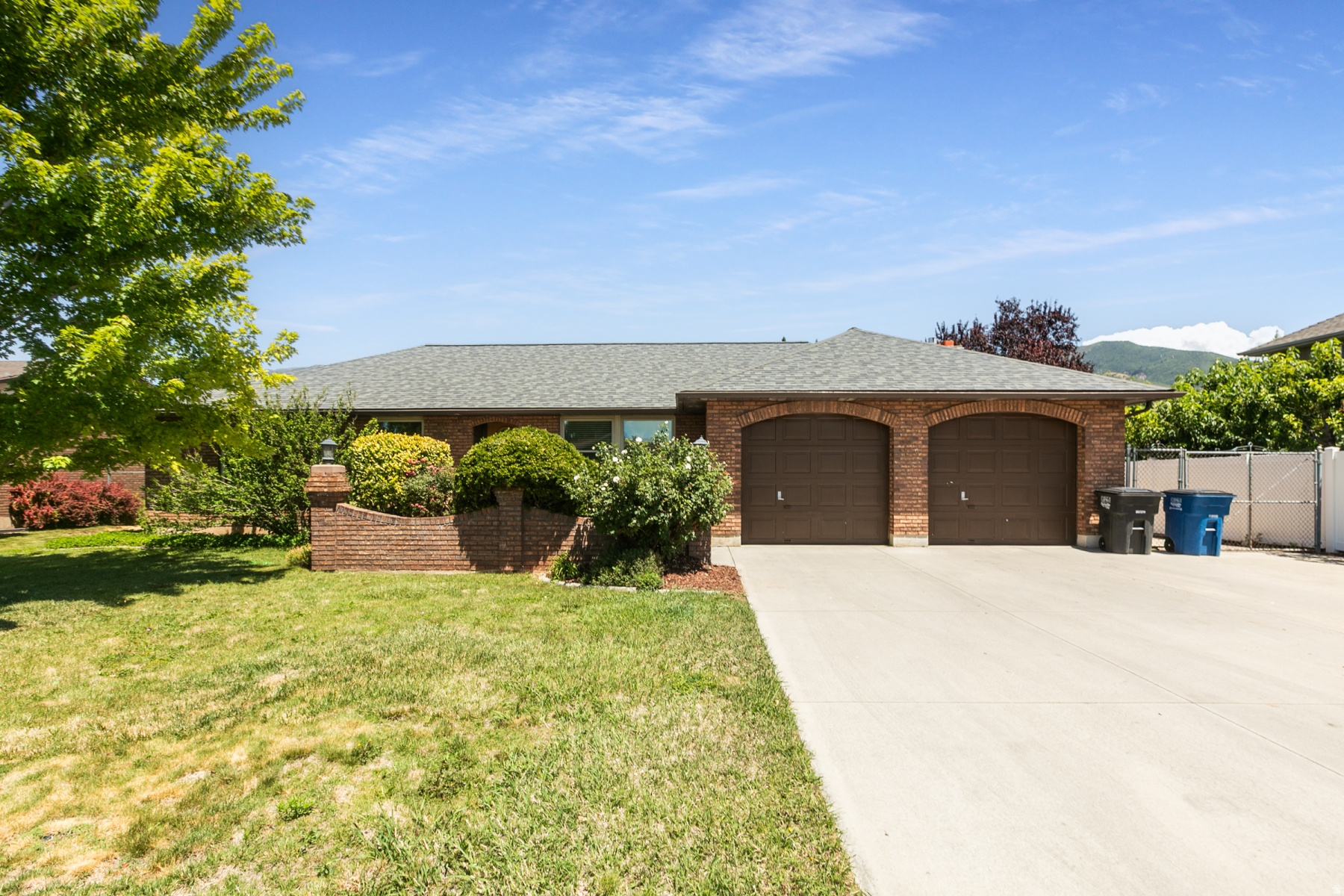 Rare opportunity to own a beautifully maintained all-brick rambler in one of Kaysville's most sought-after neighborhoods. Situated on a desirable west-facing, flat lot, this home offers timeless curb appeal and comfortable main-level living. Updated windows on the main floor provide abundant natural light while enhancing energy efficiency. Enjoy exceptional peace of mind with a whole-home backup generator that operates on natural gas and includes a propane backup for added reliability. The primary suite features a private bath, and the spacious floor plan offers endless potential to make it your own. RV parking provides plenty of room for your trailer, boat, or additional vehicles. Homes in this established neighborhood rarely become available-don't miss this exceptional opportunity!
