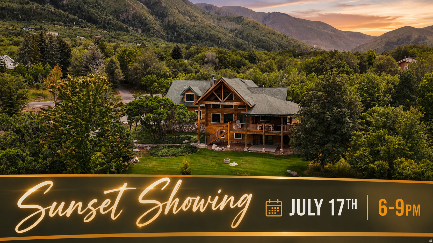 **SUNSET SHOWINGS: OPEN HOUSE: THIS FRIDAY, JULY 17th, 6-9 PM** Welcome to your luxury home retreat nestled on 1.67 private acres in the heart of Woodland Hills. Surrounded by towering pines, fruit trees, and sweeping views of Utah Lake, the valley, and mountains, this is more than a home-it's a relaxing retreat designed for peace, privacy, and unforgettable moments.  Inside, you'll find soaring vaulted ceilings, rich hardwood floors, and a warm, inviting great room anchored by a wood-burning stove and million-dollar views looking out the picture-perfect windows. The remodeled kitchen blends rustic charm and modern finishes with granite countertops, a farmhouse sink, and custom stone backsplash. The private owner's suite feels like its own sanctuary with a separate level, gas fireplace, spa-style bath and built-in sauna, oversized walk-in shower, and private deck access.  The walkout basement brings in natural light and flexible living space, while the bonus room above the oversized garage adds even more room to work, play, or unwind. Outside, enjoy eating meals on your own wraparound covered decks, fenced garden, playground area, and abundant storage-everything you need for true mountain living.  Peaceful, private, and packed with character-this luxury log home relaxing retreat delivers the lifestyle buyers dream about but rarely find.  Square footage figures are provided as a courtesy estimate only and were obtained from County records. Buyer is advised to obtain an independent measurement.