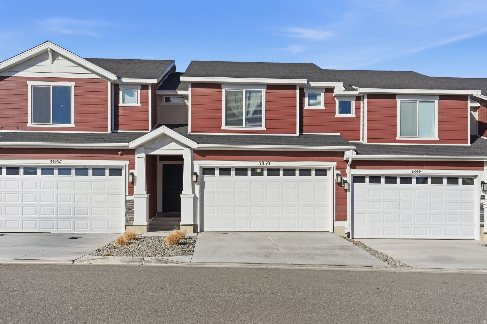 Move-in ready townhome built in 2023! This modern home features 3 bedrooms, 2.5 bathrooms, and a bright open-concept layout with a stylish kitchen and large island perfect for entertaining. The basement already includes a finished bathroom with shower, and washer/dryer connections, giving the new owner a great head start to finish the space and add valuable living area. Sellers are relocating out of state and will include the washer, dryer, and refrigerator with a full-price offer. Great opportunity! Buyer to verify all information.  Square footage figures are provided as a courtesy estimate only and were obtained from county records. Buyer is advised to obtain an independent measurement.