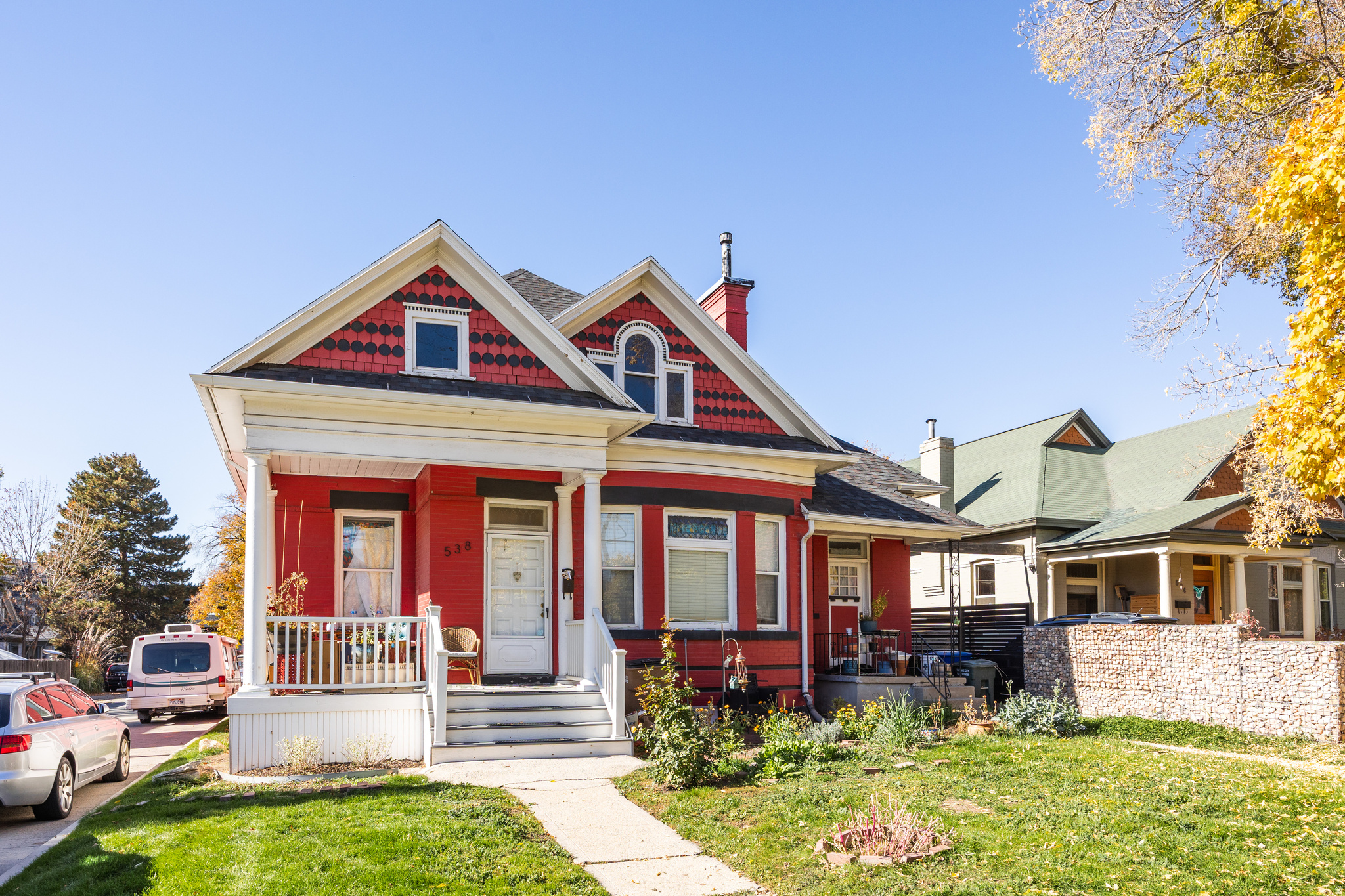 A rare find in the heart of Salt Lake City, 538 South 800 East is a character filled duplex that blends vintage charm with modern comfort. Built in 1908 and thoughtfully maintained, this timeless property reflects the distinctive appeal of Salt Lake City's 9th & 9th neighborhood, known for its tree-lined streets, vibrant local businesses, and walkable lifestyle. Each side of the duplex includes 2 bedrooms, 1 bathroom, and approximately 1,003 square feet of well-maintained living space. Features include a clawfoot bathtub in each unit,  refinished original hardwood floors, private patios, and in-unit laundry. Thoughtful updates complement the home's early 20th-century craftsmanship, creating a comfortable and inviting living environment. Located just steps from Trolley Square, Tower Theatre, and many of the city's popular cafs, shops, and restaurants, the property offers easy access to everyday conveniences and entertainment.