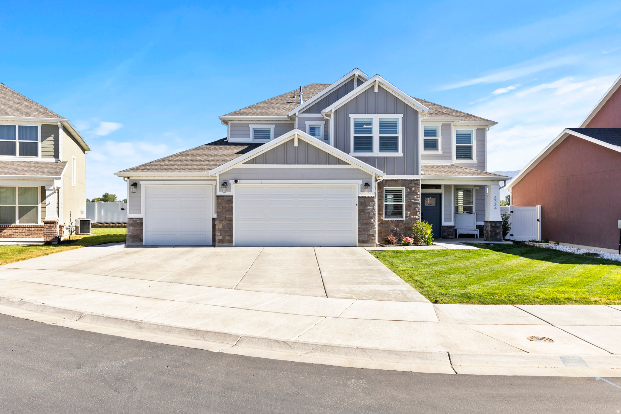 ** OPEN HOUSE SATURDAY 6/20 from 2-4pm ** Upgraded 2-story in Green Farms community in West Haven.  4 large bedrooms!  3 bathrooms!  4 car garage!  Den/Office with built in custom desks & cabinets. Plantation shutters throughout.  Primary suite with walk-in closet.  Large great room with gas fireplace.  12x11 lofted shed.  HUGE entertainers kitchen w/island and soft close cabinetry. 5-burner gas cooktop and oven.  High end appliances INCLUDED.  Refrigerator INCLUDED.  Water softener INCLUDED.  Fully landscaped.  Extra concrete.  WiFi sprinkler system.  Blink Alarm System.  Smart home features include: doorbell, thermostat, sprinklers, garage door.  Fiber internet.  Programmable permanent LED lighting on exterior eaves.  Many upgrades throughout.  HOA includes pickleball courts, walking/biking trails, community Poulter Pond is stocked with fish!  Clean, clean, CLEAN!  One year Equity Home Warranty INCLUDED.  Conventional, Cash, FHA & VA buyers welcome!