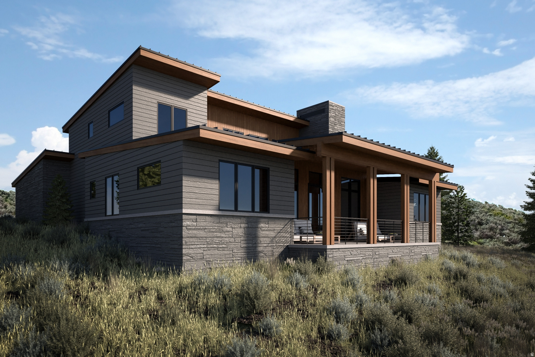 Hawks Pass includes five beautifully crafted, four-bedroom villas built by Promontory Homes with interiors by Alder & Tweed, featuring the newly designed, single level Picasso model and set against a backdrop of the Deer Valley and Park City mountains. Floor plans are pre-approved, and multiple facets of the usual design/build process have been absorbed into the cost of these homes, saving each Buyer time and money while allowing peace of mind. At the heart of the neighborhood, a planned community park creates a serene, communityfocused environment. Discover this rare opportunity to join this exceptional neighborhood, where natural beauty meets refined living.