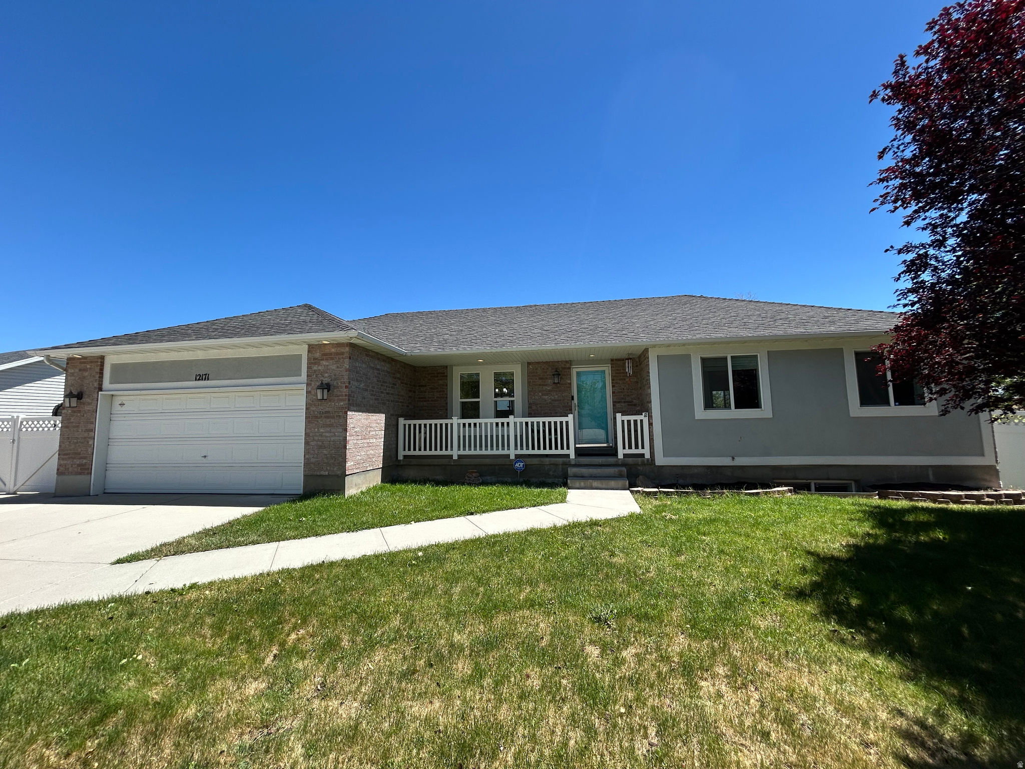 Please Try and Provide a Days' Notice for Showings. Great Rambler in east Riverton with Spacious RV Parking. Open Floor Plan with Lots of Natural Light and Vaulted Ceilings and Laundry on Main Level. Newer Kitchen with Granite Countertops and Stainless-Steel Appliances. Remodeled On-Suite with Beautiful Walk-In Shower. Wonderful Finished Basement with Great Hardwood Floors and an Office. Could have ADU Possibilities with its own Private Walk Out with the possibility of adding a Kitchenette! Walking distance to Riverton Chase Park, food, schools, library and the Jordan River Trail.