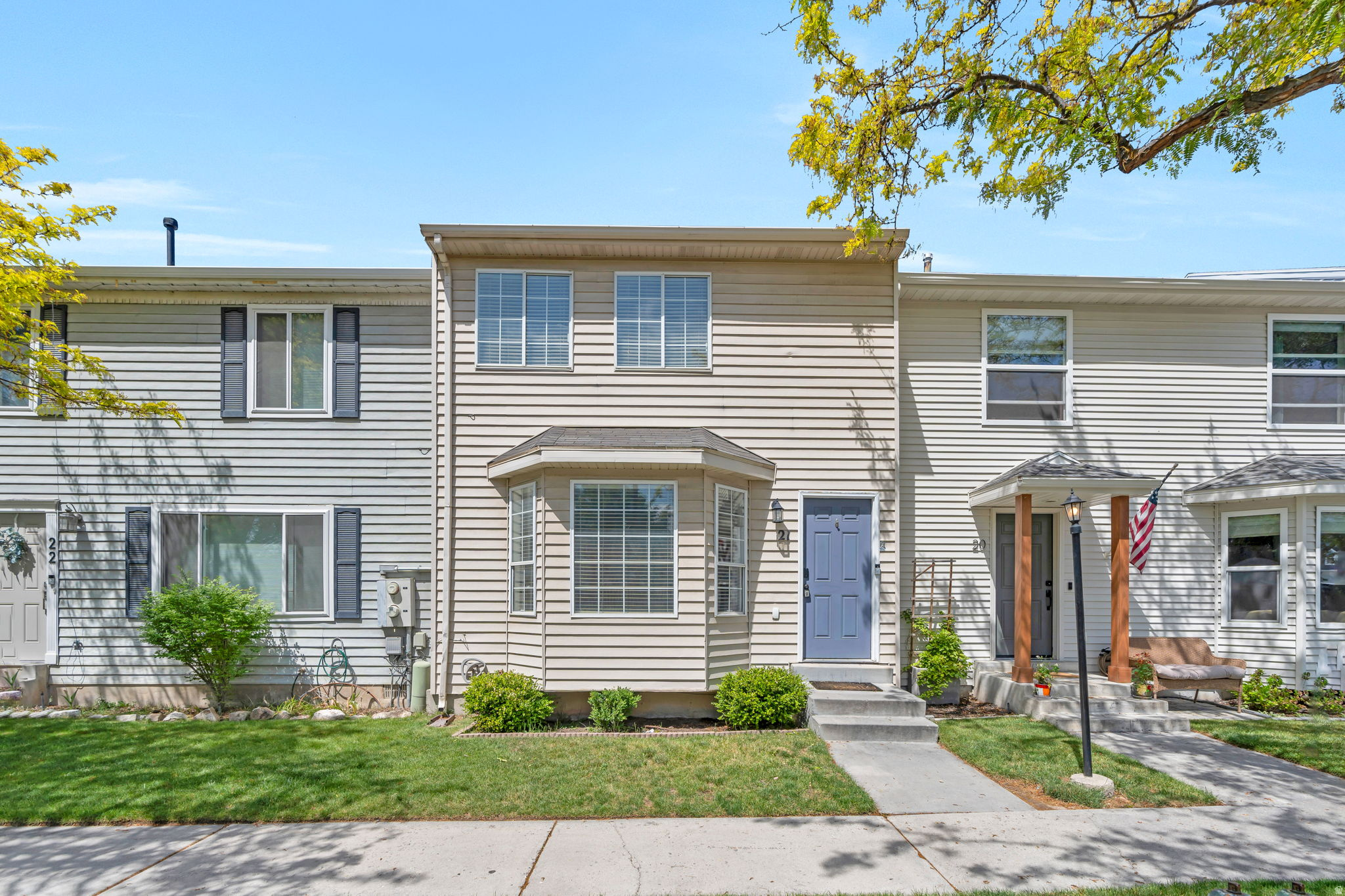 ***Open House Saturday May 30th from 11 am - 1 pm*** IMMACULATE townhome tucked away in a QUIET Lehi neighborhood! Conveniently located just minutes from I-15, Downtown Lehi, and the Meadows Shopping Center featuring Costco, Walmart, Home Depot, plus TONS of shopping and dining options. Enjoy LOW-MAINTENANCE living with a FULLY FENCED backyard complete with TURF. Beautifully UPDATED with a BRAND NEW kitchen featuring GRANITE countertops, designer backsplash, and floor-to-ceiling cabinetry.  Truly move in ready with NEW paint, carpet, and HARD SURFACE flooring which spans the entire main floor. The FINISHED basement offers a SECOND living area along with TONS of storage. Square footage figures are per county records. Buyer/Agent to verify all.