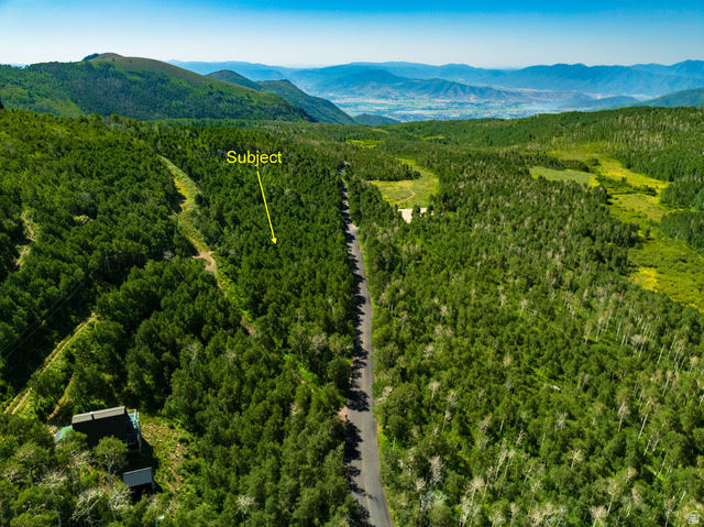 Endless Wasatch Back Views. Easy seasonal access from Pine Canyon Road. Power at the top and bottom of the lot. Water Share is with Deep Water Drilling but can be converted to stand alone to drill a well. Call for details.