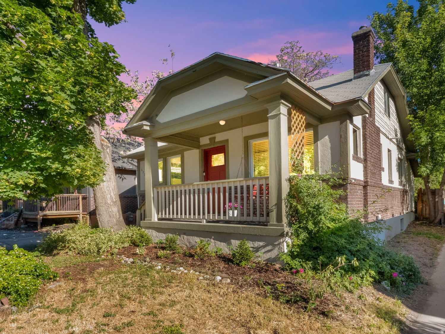 Nestled in the heart of Sugarhouse, this charming 1923 bungalow is full of character and opportunity. Featuring 2 bedrooms, 1 bathroom, original hardwood floors, and timeless architectural details, this home offers the perfect blend of historic charm and future potential. Situated on a quiet, tree-lined street with a fenced backyard and mature landscaping, it's an ideal setting for homeowners, investors, or those looking to create their dream space. Conveniently located near parks, shopping, dining, and everything Sugarhouse has to offer. Whether you're searching for a cozy place to call home or your next investment opportunity, this property is packed with possibilities.   Square footage figures are provided as a courtesy estimate only and were obtained from County records .  Buyer is advised to obtain an independent measurement.