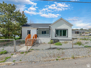 Beautifully updated home in the heart of Eureka, UT! Recently remodeled from the ground up, this move-in ready property offers peace of mind with major system updates completed within the last few years, including electrical, plumbing, HVAC, and roofing. Featuring 3 bedrooms and 2 full bathrooms, the home sits on a corner lot with mature pine trees providing excellent shade and a welcoming outdoor setting during the summer months. Conveniently located just down the road from the elementary school and high school, this property combines modern updates with small-town charm. Square footage figures are provided as a courtesy estimate only and were obtained from the contractor. Buyer is advised to obtain an independent measurement.