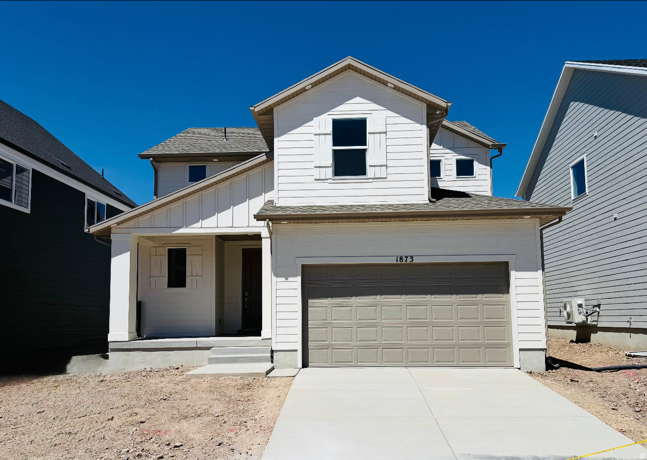 The Valley at Wildflower - 3195 - Pinnacle - Receive up to $20,000 in closing costs or ask about our rate buydowns when financing with our preferred lender! Estimated completion in July. This home includes 4 bedrooms, 2.5 bathrooms, 2-car garage and a full unfinished basement. The main floor offers a family room, mudroom, dining area and a kitchen that boasts craftsman style cabinets and quartz countertops. Upstairs has four bedrooms, including the luxurious owner's suite with walk-in closet, a convenient laundry room, and master bath suite. Square footage figures are provided as a courtesy estimate only and were obtained from builder. Buyer is advised to obtain an independent measurement. Interior photos are of same style of home but not actual home. Rendering is for illustrative purposes only.