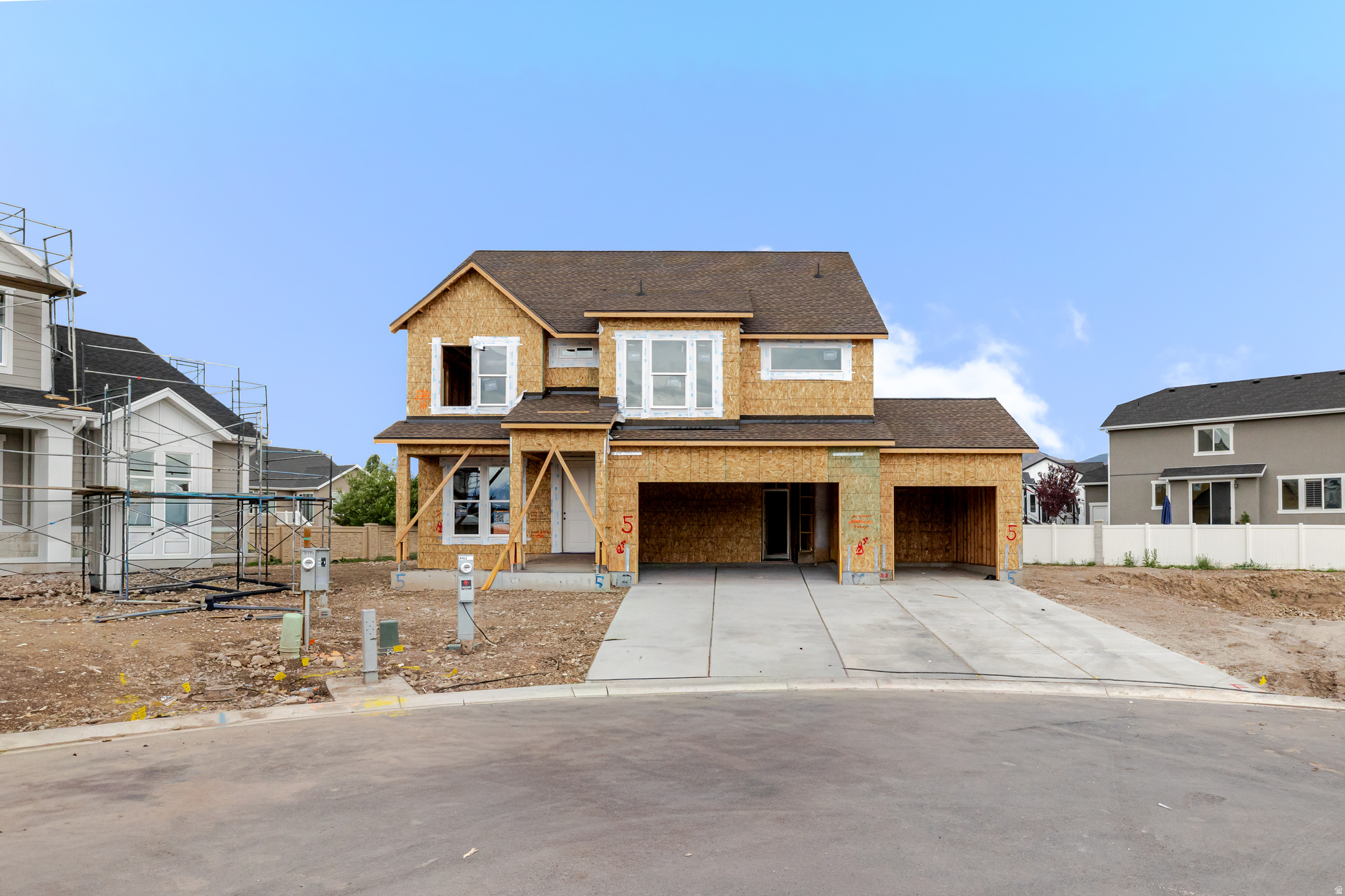 Welcome to Big Bend Cove in Herriman! Conveniently located off W Herriman Blvd, this community offers the perfect blend of accessibility and convenience. Residents enjoy quick access to Mountain View Village Shopping Center, JL Sorenson Recreation Center, and K9 Memorial Dog Park. Families will love the proximity to Athlos Academy (2 min), Bastian Elementary (3 min), Copper Mountain Middle (5 min), and Herriman High School (5 min). Plus, Mountain View Corridor is just a 5-minute drive away, making commuting a breeze. Discover the ideal location and lifestyle at Big Bend Cove!