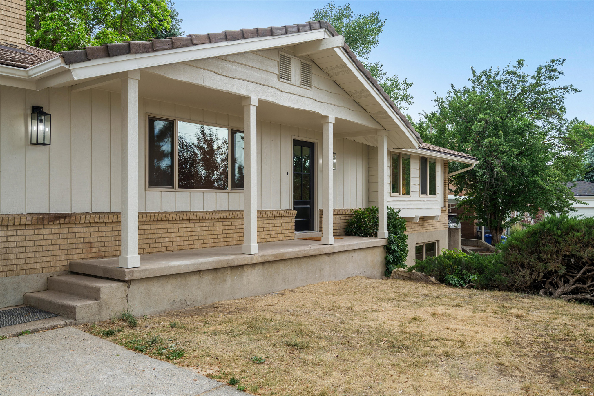 ** OPEN HOUSE JUNE 13th 10 AM - 2 PM ** Luxury meets space, privacy, and convenience in this beautifully remodeled East Farmington home on nearly 1/2 acre. Nestled back from the road in one of Farmington's most established areas, this home has been completely transformed from the studs out with new electrical, plumbing, HVAC, water heater, garage door and extensive windows that flood the home with natural light. Bar Tile roof offers timeless style and longevity.    Designed with comfort and functionality in mind, this main-level living floor plan is ideal for any age or stage of life.  Inside, the open-concept layout feels warm, elevated, and custom-designed. An interior designer carefully selected finishes, colors, lighting, and textures to create a modern luxury feel throughout. The spacious primary suite features a spa-inspired bathroom with an extra large shower with dual shower heads and a custom-designed closet. Separate Laundry Room in Primary Suite. Downstairs offers incredible flexibility with a second kitchen, washer & dryer, separate entrance, and dedicated parking - ideal for ADU potential, guests, rental potential, or multi-generational living.   30' x 14' horse barn with hay storage area. LR-F zoning gives endless possibilities whether you envision space for animals, RV parking, a future shop, or simply room to breathe. If the home itself wasn't enough, the location truly sets it apart - just minutes from the NEW North Cottonwood Commons - Grand Opening May 23, 2026!! Station Park, Lagoon, hiking and biking trails, Farmington High School, FrontRunner, Salt Lake International Airport, and convenient access to the I-15/Hwy 89 corridor. Enjoy the charm of classic Farmington with the comfort, style, and feel of a luxury new-construction home.     Square footage figures are provided as a courtesy estimate only.  Buyer is advised to obtain an independent measurement.