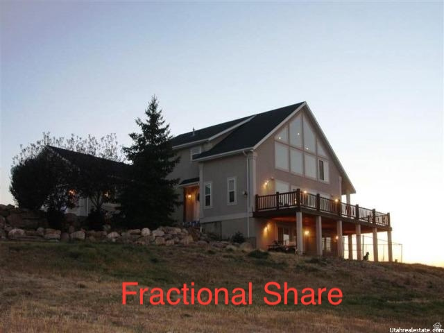 Enjoy six bedrooms, four bathrooms in this three level fractional shared custom home located in Last Chance Sub, Laketown UT . Excellent views of Bear Lake, Big Creek, meadows and surrounding mountains--Minutes to Rendezvous Beach for fun in the Sun, Sand and Lake--Minutes to Cottonwood Canyon and Temple Canyon/Flats for ATV/UTV, snowmobiling, snowshoeing, hiking and mountain biking--Minutes to Laketown City Park and softball field--Minutes to First Point boat ramp and picnic acre. Price is for 1/4 share interest.