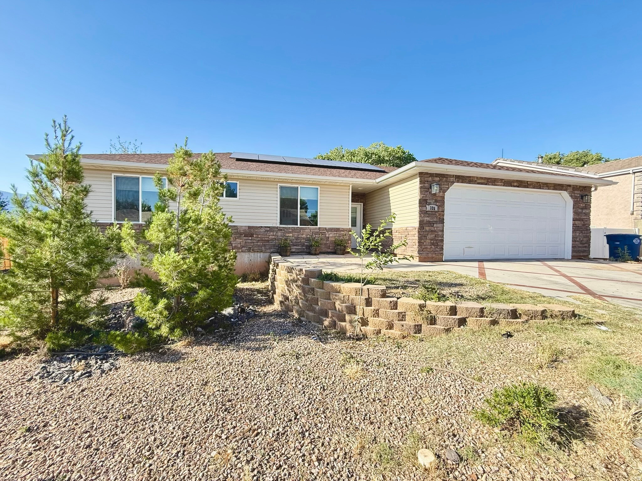 Enjoy single-level living in this beautifully built 2023 home in La Verkin. Featuring 3 bedrooms, 2 bathrooms, and an open-concept layout with generous cabinet space, this home offers comfort and functionality. Spacious primary bedroom with walk-in closet, 2-car garage, and a large .22-acre lot with open backyard space perfect for relaxing or entertaining. Schedule a showing today. Information deemed reliable but not guaranteed and should be independently confirmed by buyer