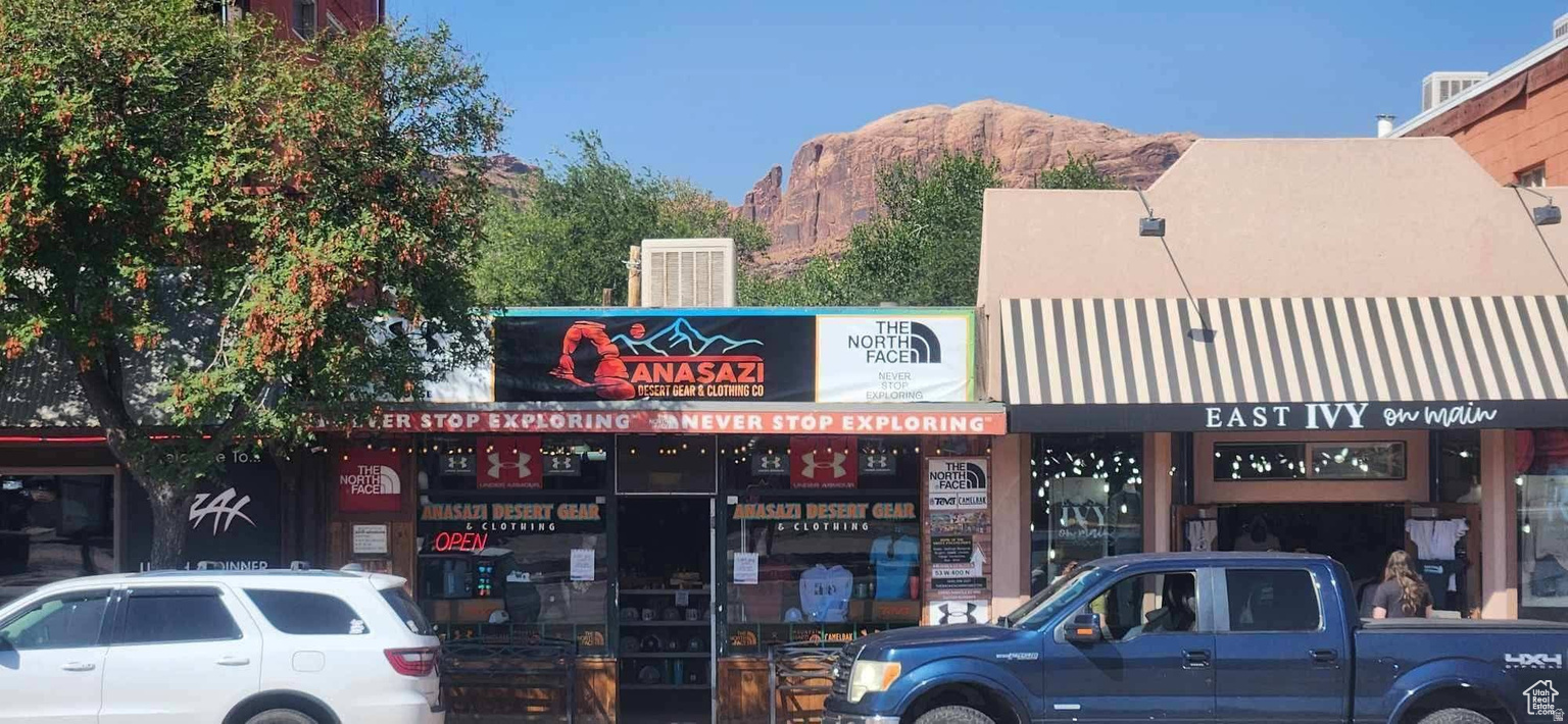 LOCATION ! On the West side of Main St. with East facing frontage in the busiest walking and shopping district of Downtown. Frontage shaded in the hot afternoon. Right next to popular restaurants and other retail establishments. Highly sought after location, and rare opportunity. Parking in the rear included with secure fencing and gate. No inventory and fixtures included. In the best Zoning District C-3, which has the best and most permitted uses. Inventory, fixtures and Business name not included in sale. Current month to month lease to business owner is triple net for $3500 per month.