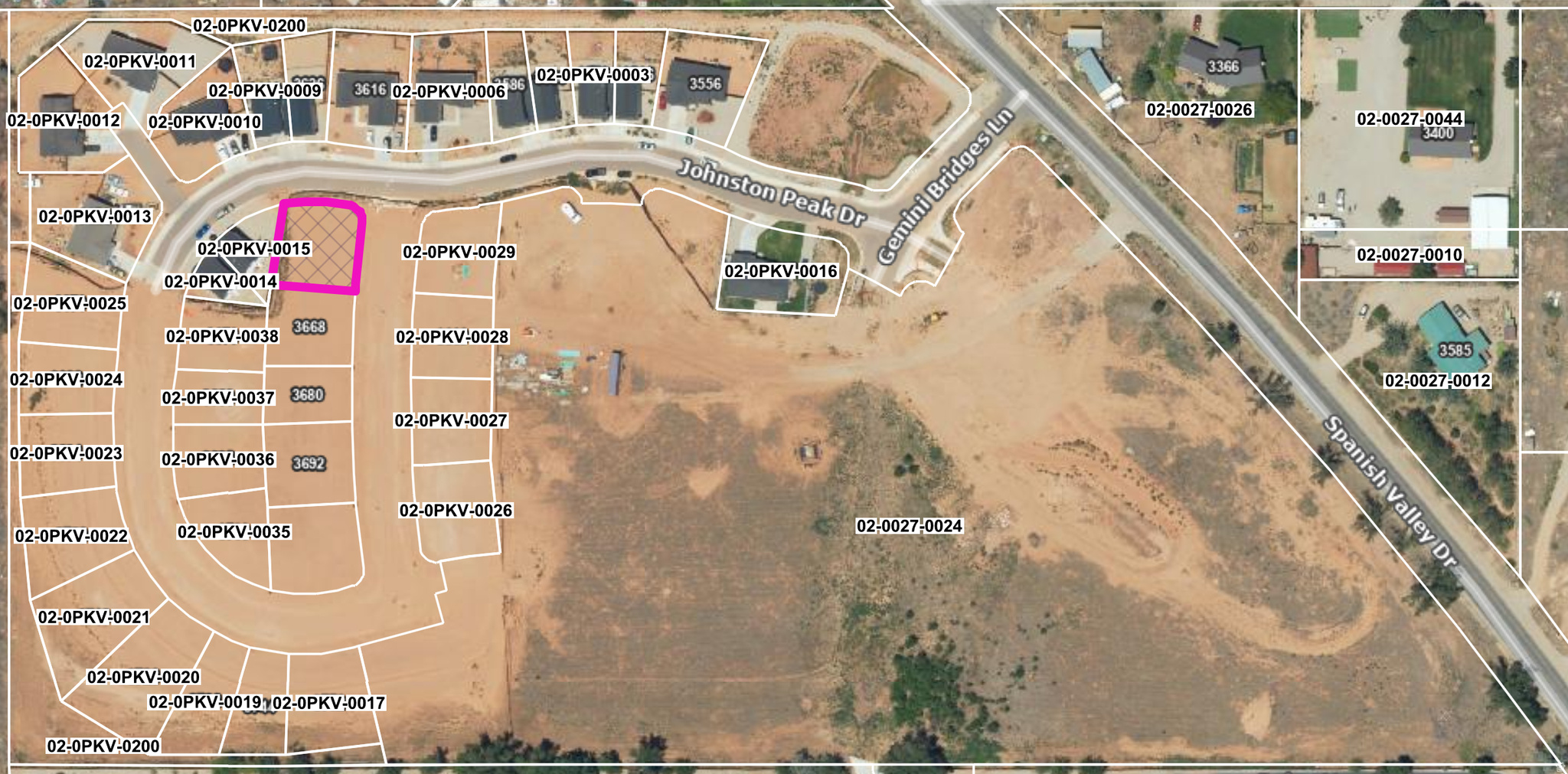 PEAK VIEW SUBDIVISION - Land