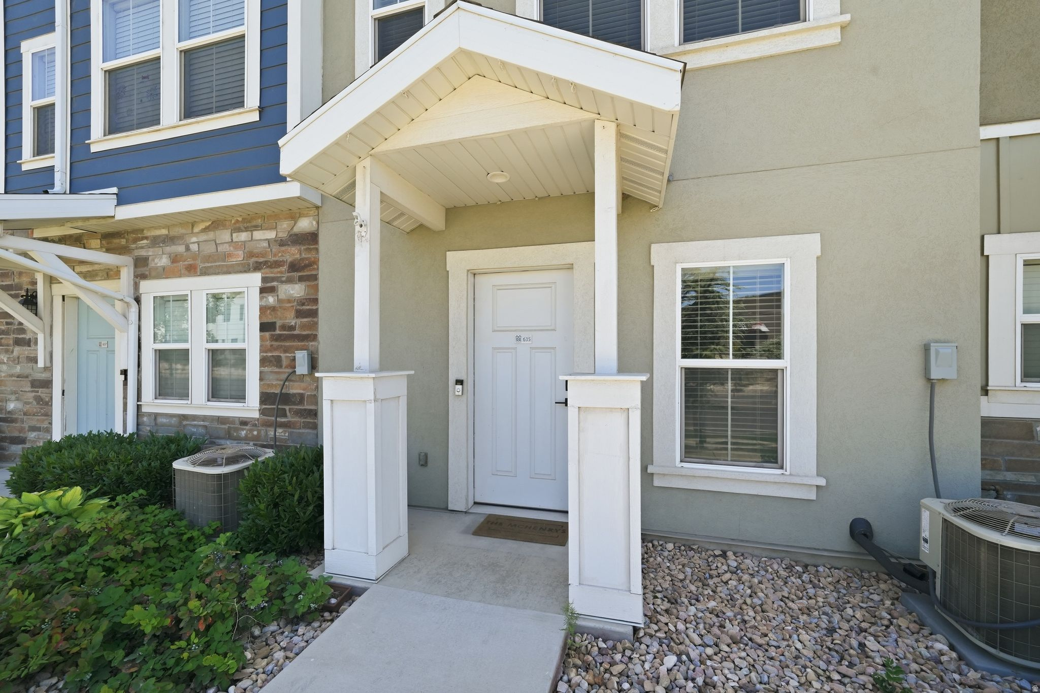 Welcome to this beautifully upgraded townhome in Vineyard, Utah. This one-owner unit is within walking distance of multiple restaurants, Top Golf, and just minutes from the Megaplex and access to I-15. The interior has been beautifully upgraded with granite counter tops, shelving, barn doors, and LVT flooring. Other special features include a double vanity in the primary bathroom, two large primary closets, a second bedroom with an ensuite bathroom, a finished 1-car garage with epoxy flooring, 1 designated uncovered parking stall, and an HOA clubhouse, gym, and hot tub that is open year round. This townhome offers luxury with an incredible location and you won't want to miss it! Square footage figures are provided as a courtesy estimate only and were obtained from County Records .  Buyer is advised to obtain an independent measurement.