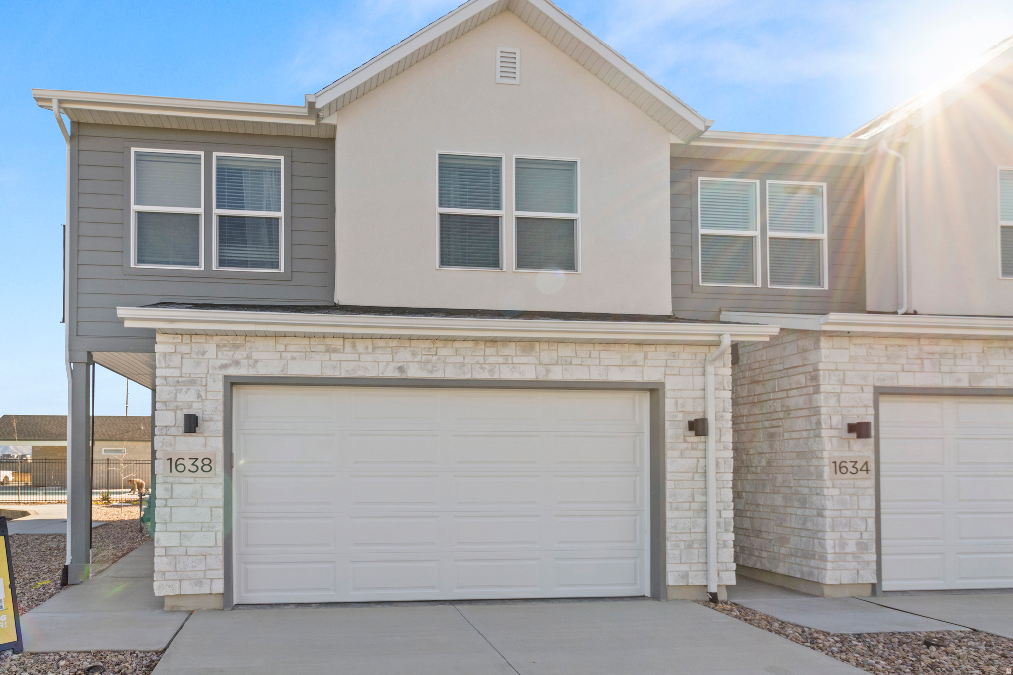 Here comes the Benton in Sugar Creek! Looking for a true loft upstairs? Check. Looking for a spacious main floor with an island? Check. Looking for a large primary bathroom with a walled-off toilet and a walk-in shower? Check. Quartz countertops throughout? Check. Front-load townhome with grass in the back? Check.  Come feel what luxury feels like in Sugar Creek with the Benton floor plan, 3 beds, 2.5 baths, and a two-car garage. There is so much to love about this floor plan!   *Under construction will be done end of summer, photos are not of the exact unit and are just used for representation purposes*