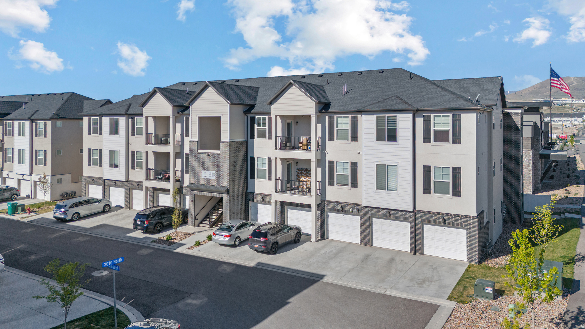Welcome to this beautiful top-level condominium in Timp Point, Lehi, built in 2022 and designed for modern living, comfort, and convenience. This 3-bedroom, 2-bathroom home offers 1,349 sq ft of open-concept space, filled with abundant natural light and a functional layout that makes everyday living and entertaining feel effortless. The top-level location provides added privacy, better light exposure, and a more peaceful living experience. What truly sets this home apart is its exceptional location and accessibility. You're just 57 minutes from I-15, making commuting to Salt Lake City, Provo, or the Silicon Slopes tech corridor quick and convenient. Everyday essentials are within easy reach, with shopping, dining, Costco, and outlets all just 510 minutes away, along with quick access to Pioneer Crossing and Mountain View Corridor for additional commuting options. For families, the home is ideally located within the highly regarded Alpine School District, with schools just 510 minutes away. Healthcare access is a major advantage, with Primary Children's Hospital Lehi campus only about 5 minutes (23 miles) from the property and American Fork Hospital approximately 1015 minutes away, providing peace of mind and added long-term value. Lifestyle and recreation are just around the corner, with Thanksgiving Point only 1012 minutes away, offering golf, museums, gardens, and year-round events. Built in 2022, this home combines modern construction, a bright open layout, and a prime location in one of Lehi's fastest-growing areas. Whether you're a first-time buyer, a professional looking for convenience, or an investor seeking strong demand, this property delivers the perfect balance of lifestyle and long-term potential.