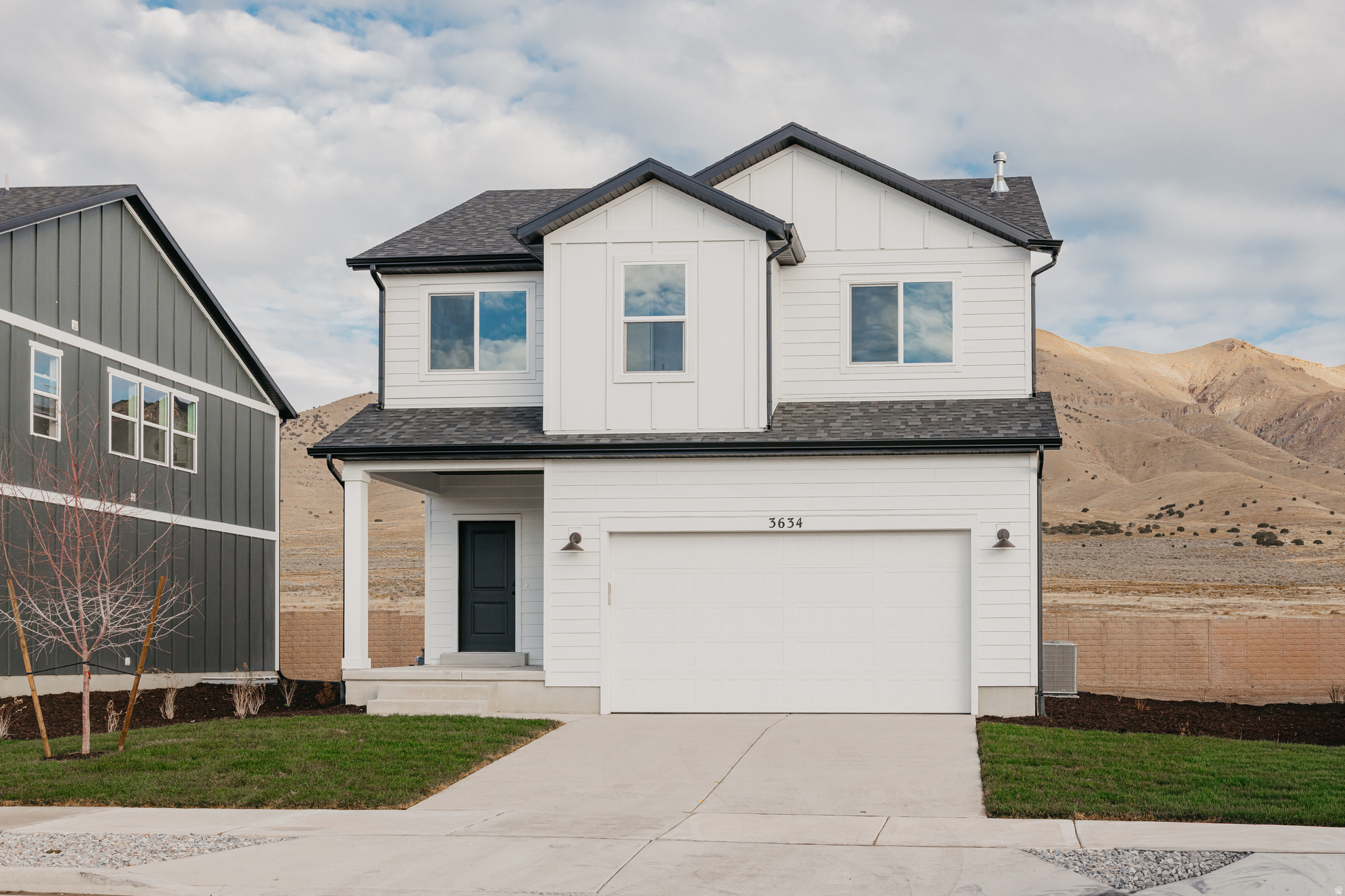 The Bridger Craftsman offers 4 bedrooms, 3.5 baths, and 2,434 total square feet of stylish, functional living, with over $46,000 in upgrades throughout. The open main floor features a bright family room, dining area, and kitchen with quartz countertops, upgraded cabinetry, a 6' x 3' island, and Whirlpool appliances. Enjoy outdoor living on the composite deck accessed through the upgraded sliding glass door. Upstairs includes the owner's suite with double sinks, a walk-in shower, and walk-in closet, plus three additional bedrooms and laundry. The finished basement adds a recreation area, bedroom, bath, and storage-perfect for guests or a home office.