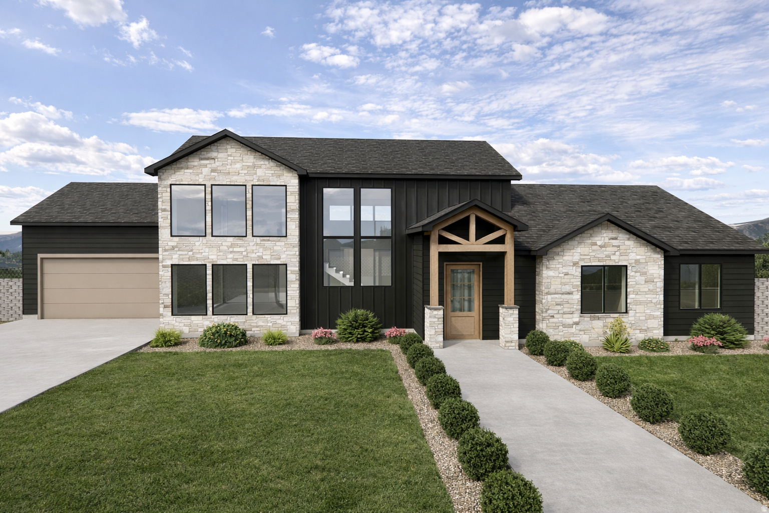 Short-term rentals allowed, loads of amenities, and 10 minutes away from one of the most incredible landscapes in the world! This listing is offered "to be built" by Lavender + Oaks. To build, the land must be purchased first. The asking price for the land is $199,999. The build price is $740,000. Property boundary lines depicted in photos are approximate and not based on a licensed survey. For exact property boundaries, please consult a certified surveyor.