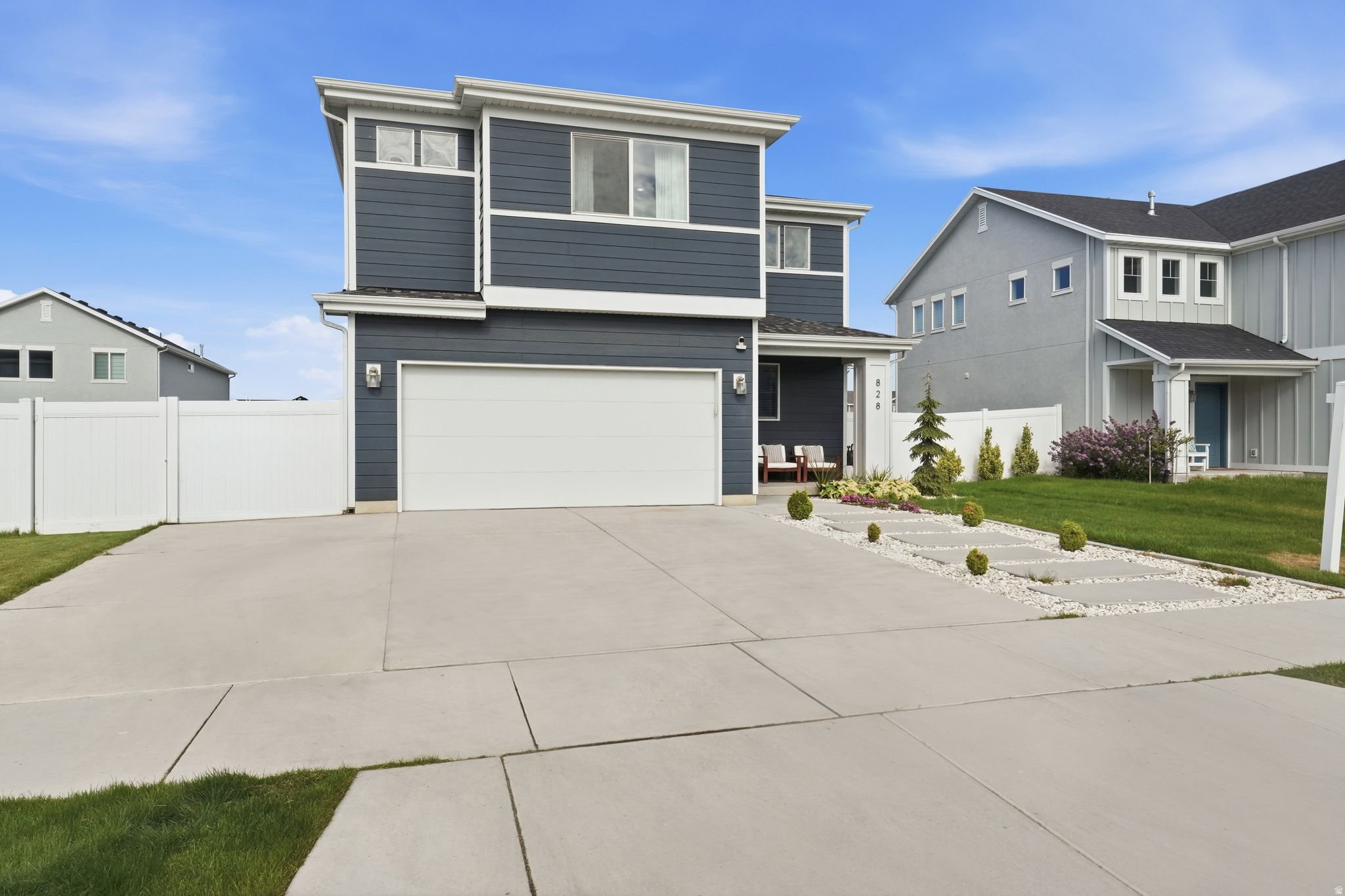 You won't want to miss out on this beautiful home! It features 4 large bedrooms, 2.5 bathrooms, BRAND NEW carpet and paint throughout, a beautiful fully fenced yard, and tons of windows for natural light. You will love the fully finished garage with epoxied floors as well! There's so much for you to love in this home. Call today to schedule your private showing!   Square footage figures are provided as a courtesy estimate only and were obtained from tax records. Buyer is advised to obtain an independent measurement.