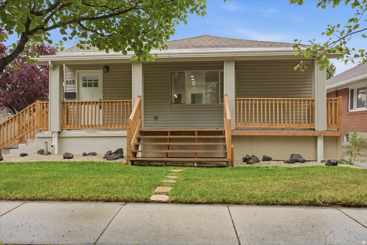 Experience this beautifully reimagined home in the heart of the coveted Liberty Wells neighborhood. Thoughtfully remodeled from top to bottom, this 4-bedroom, 3-bath residence showcases designer finishes throughout, including a fully updated kitchen, modernized bathrooms, new lighting, and durable waterproof LVP flooring. The functional layout is complemented by an oversized 2-car garage and an additional storage shed, offering rare convenience and flexibility. Located just minutes from downtown, parks, and local dining, this home blends modern living with the charm and accessibility that make Liberty Wells one of Salt Lake City's most desirable areas. Square footage figures are provided as a courtesy estimate; buyers are encouraged to obtain an independent measurement.