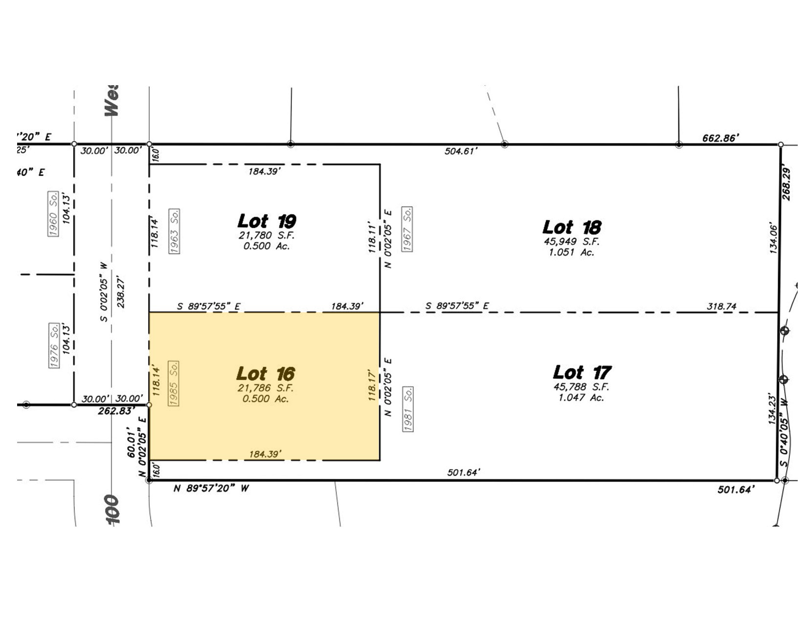 MOUNT PLEASANT ESTATES PH. 3 - Land