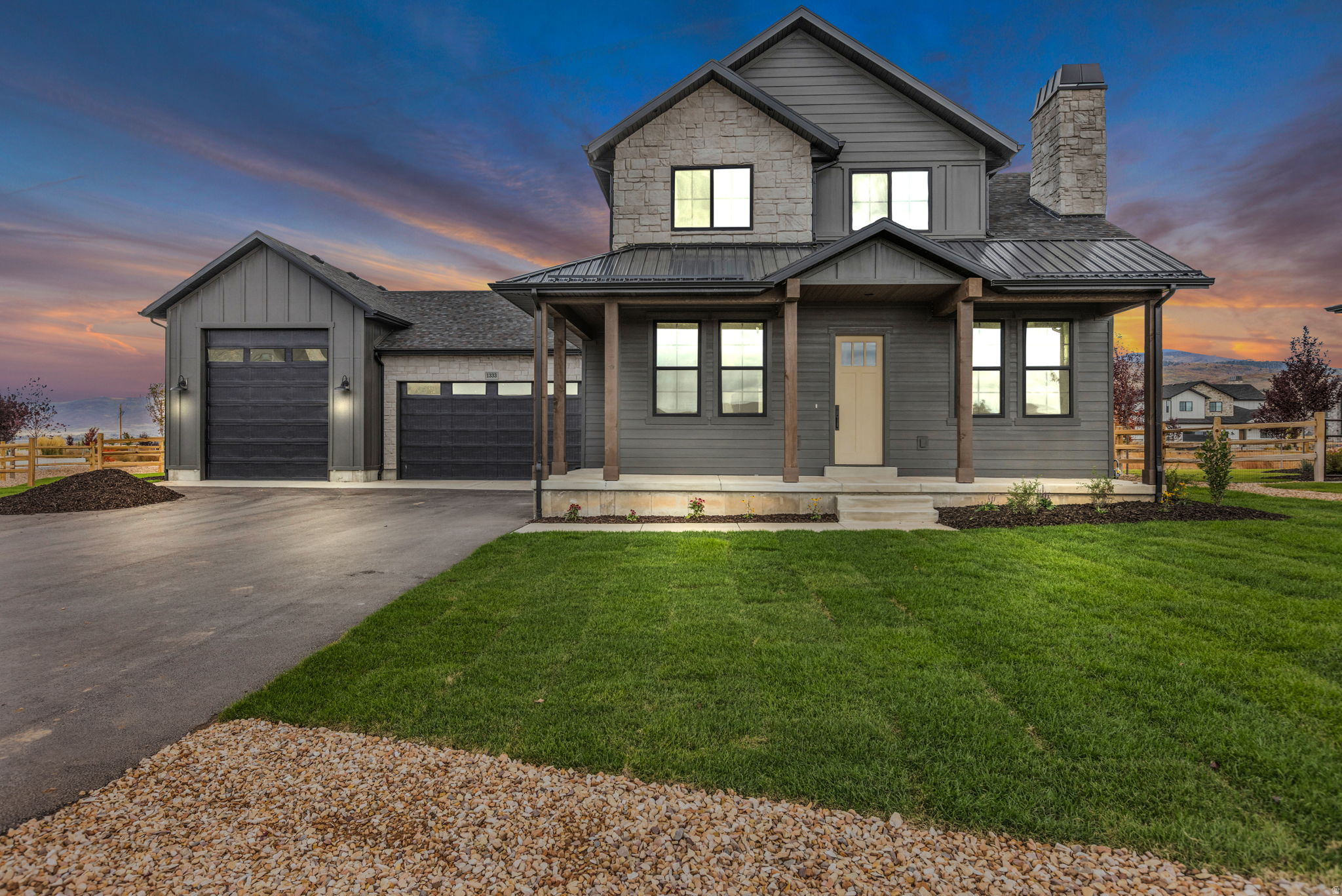 This one-of-a-kind conservation subdivision is surrounded by grassland acres that are never to be built on. It was designed to be that way! Combine scenic beauty of Kamas Valley with convenience and easy living and you get Hart Crossing. Hart Crossing is the quintessence of continuity and artistic expression. The Aspen+ Model single family residence has everything you need to enjoy to enjoy and love the surrounding mountains and recreation opportunities. This new build boasts high quality finishes and fixtures, GE Cafe Appliances, a well thought out floor plan focused on views and open space, and plenty of space with a 2 car oversized garage and an RV garage. This floor plan has been expanded to include a larger kitchen and butler pantry. Located in Francis, Utah are minutes from the Uinta-Ashley National Forest boasting 2.2 million acres of recreational opportunities, Also only 5 minutes from Jordanelle Reservoir, 25 minutes from world renowned downtown Park City included world class ski resorts. If you can think it up, it is likely nearby. The location couldn't be better.