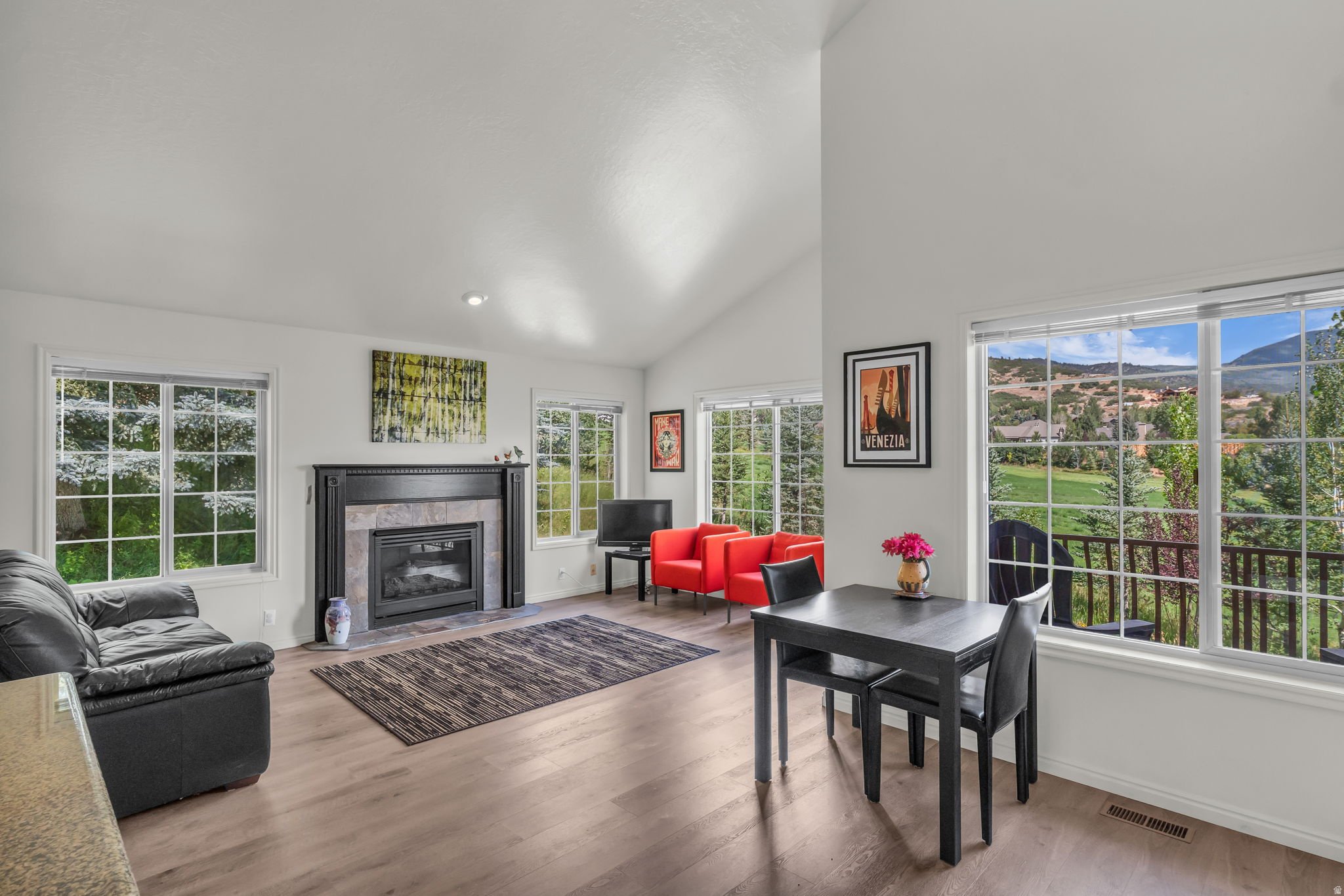 Now offered with a $41,000 price improvement and a brand-new stainless steel kitchen appliance package, this beautifully situated end-row townhome presents an exceptional opportunity to own in the sought-after town of Midway.  Backing to open meadows with peaceful mountain views, the home offers privacy in a serene setting. The thoughtfully designed floor plan features two bedrooms, three bathrooms, and a versatile loft ideal for additional sleeping space, a home office, or a second living area. Vaulted ceilings and expansive windows fill the home with natural light, while the attached garage adds everyday convenience.  Enjoy the best of Midway's mountain lifestyle just minutes from Park City, Deer Valley East Village, world-class skiing, championship golf, hiking, biking, and the shops and restaurants of historic downtown Midway. Whether you're searching for a full-time residence, weekend retreat, or second home, this property offers an ideal combination of comfort, location, and value in one of Utah's most desirable mountain towns.