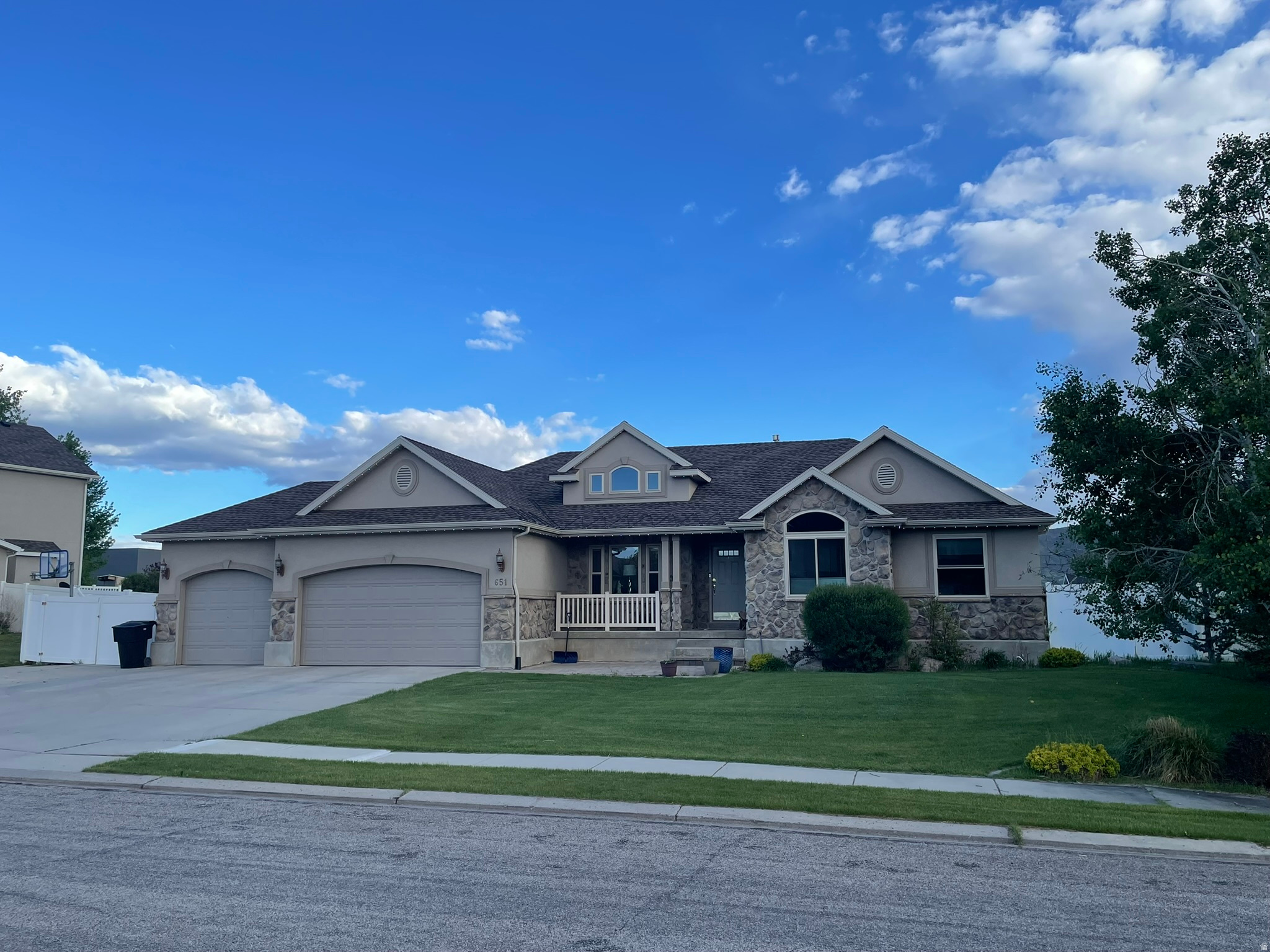 Elevated mountain living in breathtaking Heber Valley, just minutes from the world-renowned ski slopes of Park City, blue-ribbon trout fishing, championship golf, and year-round outdoor adventures in the heart of the Wasatch Mountains.  Quality Ivory built home in Alpine Meadows on large .32 acre fully landscaped lot with no HOA!  Upgraded 9' basement ceilings.  3 car garage plus RV parking.  Potential for accessory apartment upgrade.  Enjoy beautiful views of Timpanogos from custom brick patio with pergola and gas fire pit.    Programmable LED holiday house lights.  Basement den used for storage.  Custom office desk in bedroom included.  2 bedrooms in basement share common door.  Shed included.    Short term rental potential.  Buyer to verify all information.  Square footage figures are provided as a courtesy estimate only from County Records.  Buyer is advised to obtain an independent measurement.