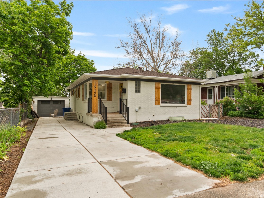 Located in the highly desirable Beacon Heights neighborhood, this fully remodeled brick rambler blends modern style with everyday functionality. Featuring a stunning designer kitchen with quartz countertops, GE Caf appliances, spacious island, pantry, and abundant natural light, this home is perfect for entertaining. The main-level primary suite offers a spa-like bath, walk-in closet, and private deck access overlooking the backyard. Major updates include newer HVAC, water heater, roof, electrical, plumbing, flooring, paint, doors, driveway, sprinkler system, and landscaping. Conveniently located near Sugarhouse, U of U, Research Park, downtown, shopping, dining, and quick freeway access.  Square footage figures are provided as a courtesy estimate only and were obtained from _County Records___________ .  Buyer is advised to obtain an independent measurement.