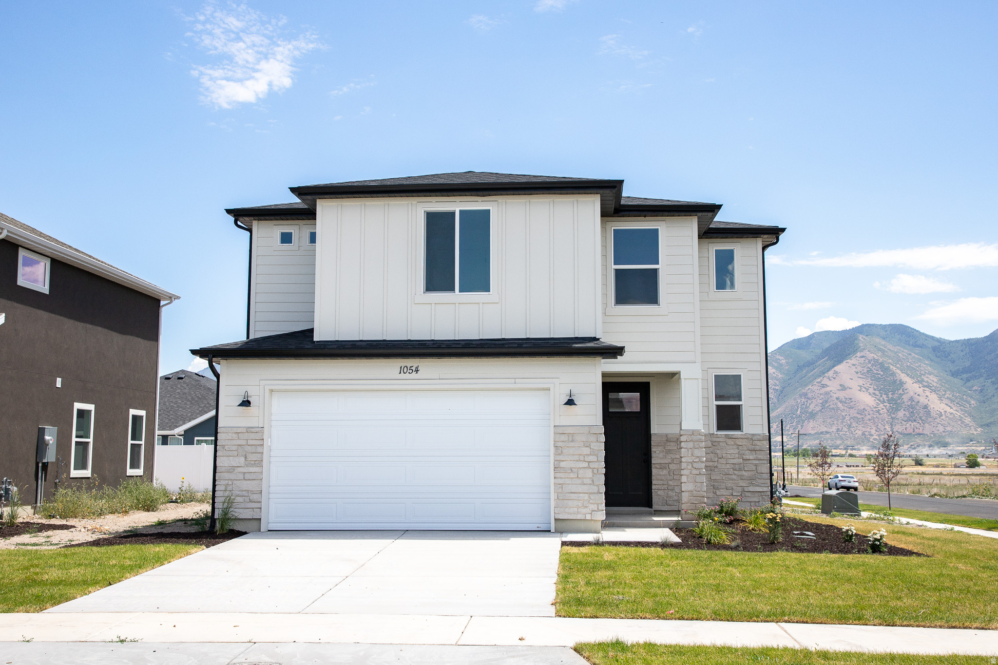 $20,000 INCENTIVE towards closing costs, rate buydown, or price reduction regardless of lender!This is our Must-See New Arrowhead Springs Community in Salem!  This beautiful home was built by Flagship Homes and features 4 bedrooms, a loft, 2.5 bathrooms, quartz slab countertops, painted cabinets, laminate flooring on the main level, landscaped front yard, 2 car garage, and backyard (can be landscaped for an additional charge). The primary bedroom has a vaulted ceiling, large walk-in closet, dual sinks, and separate tub and shower! Our Arrowhead Springs community will have a  52-acre park, clubhouses, pools and everything you can think of when it comes to Amenities! This community is close to the Freeway (4 minutes) and is in a beautiful location! Call Seth for more information or stop by our model home at 1074 N 1020 W, Salem, Utah 84653 for a tour. Model home hours: Monday-Saturday 11 AM - 6 PM. Buyers to verify all information. Square footage is from house plans.