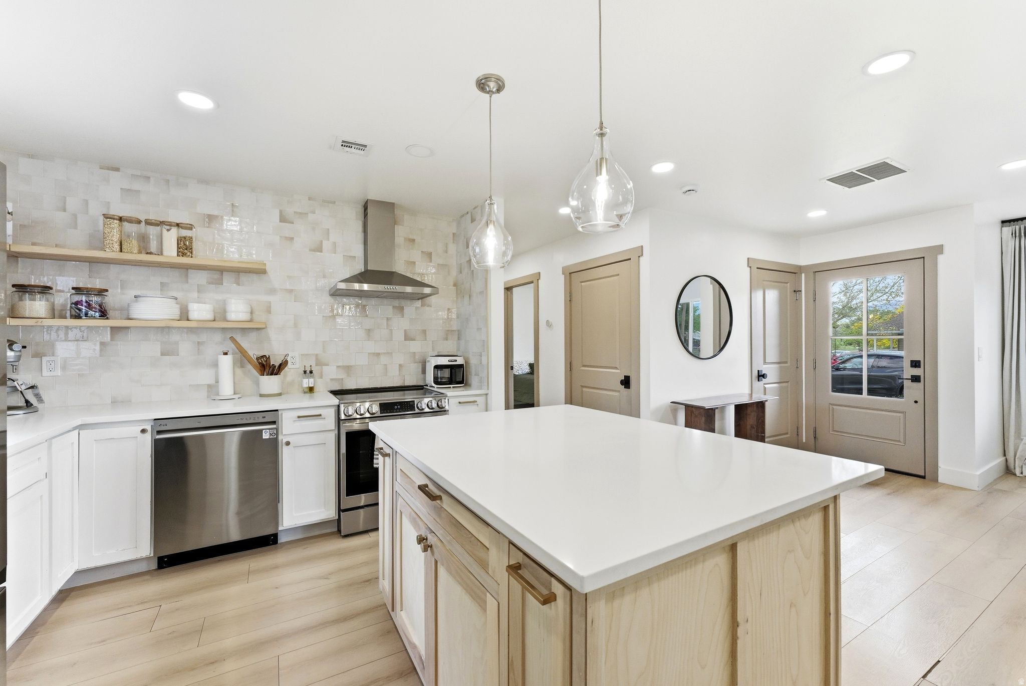 Stop scrolling. Fully renovated 3 bed | 2 bath with designer finishes, new AC, furnace & tankless water heater - plus a backyard built to impress: gas fire pit, BBQ kitchen & turf. The nicest home in SLC under $550K. Just about 1 mile from the new Power District.  Info reliable, not guaranteed.