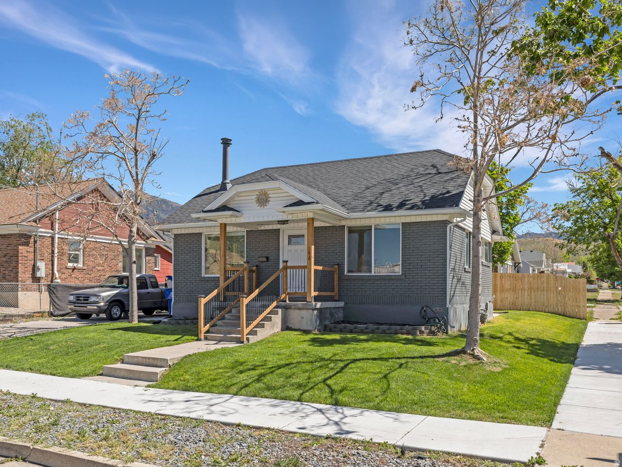 Welcome to this adorable move-in ready bungalow!  This home was recently updated to include new, paint, flooring, cabinets and granite counters.  The roof and AC are less than 3 years old.  The front of the house has a spacious family room and living room that flow directly into the updated kitchen.  There are 2 bedrooms on the main floor and another in the basement. The home sits on a corner lot on a quiet street, but is close to shopping, banking and historic downtown Tooele.  You can own your own spot of ground and not share any walls with neighbors for less than the price of a townhome!  Schedule your showing today!