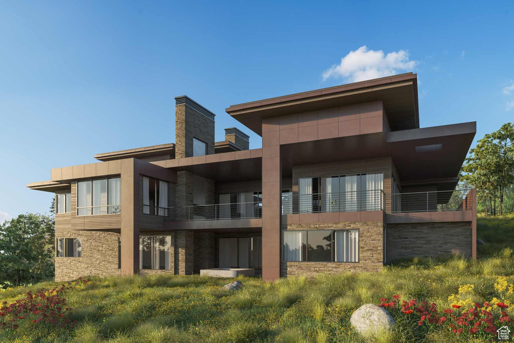 Stunning Lot in Vista Point - Designed by the renowned Clive Bridgewater, the Bradford epitomizes what Promontory living is all about. Enjoy thoughtful, alluring indoor spaces, outshined only by the sprawling outdoor living areas, and a master suite to rival them all. Floor plans, features list, and finishes may vary based upon the plans and specifications, and are not guaranteed. Layout and finishes for completed construction may vary from those contained in the renderings and plans. The specific features, floor plans, square footage, dimensions, and design elements in the home are subject to change or substitution at the discretion of the seller until such time as final purchase contract is entered in between the buyer and seller.