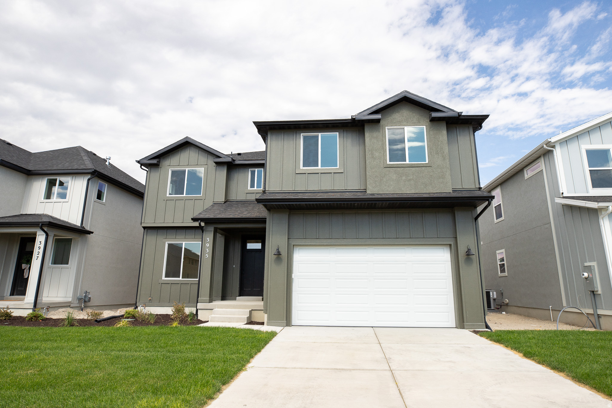 AMAZING $15,000 TOWARDS CLOSING COSTS, RATE BUYDOWN, OR PRICE REDUCTION REGARDLESS OF LENDER! Must-see Harmony Community in Eagle Mountain! Move-in ready! This beautiful home built by Flagship Homes features 4 bedrooms, 2.5 bathrooms, quartz slab countertops, painted cabinets, laminate flooring on the main level, a large loft on the 2nd floor, a completed basement entrance with plumbing for kitchen and washer in basement, landscaped front yard, 2 car garage, and backyard (can be landscaped for an additional charge). The primary bedroom has a vaulted ceiling, large walk-in closet, and dual sinks with a separate tub/shower. With an unfinished basement, this home provides an opportunity for an ADU as well as space for storage and room to grow. (If preferred, basement can be finished for an additional charge.) Call for more information or stop by our model home at 616 E. Nathan St., Eagle Mountain for a tour. Model home hours: Monday-Saturday 11 AM - 6 PM. Buyers to verify all information. Square footage is from house plans.