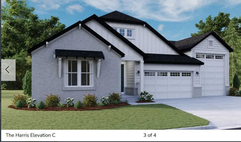 ***CONTRACT ON THIS HOME TODAY AND QUALIFY FOR RATES AS LOW AS 3.75% WITH NO COST TO THE BUYER.  Restrictions Apply: Contact Us for More Information*** | The ranch-style Harris plan offers an inviting open layout showcasing a large kitchen with a convenient center 14' island, a dining nook and a great room. Adjacent is the primary suite, featuring an oversize walk-in closet and a private deluxe bath #3. Two bedrooms and a full bath are close by, as well as a study with 8' double French doors. Includes 2-car garage and attached RV Garage with a 12'x14' RV garage door! You are sure to appreciate the designer finishes in this home. Structural upgrades include a Deluxe Master Bath #3, 2nd Sink in Bath #2, Gourmet Kitchen, RV sewer hook-up, laundry sink pre-plumb and 9' Ceilings-Wet Bar Pre-Plumb at the unfinished basement.  Home Gallery upgrades include Quartz Countertops, Premier Cabinet Package, upgraded carpet in bedrooms, tile in bathrooms and laundry room and Luxury Vinyl Tile Flooring everywhere else.  Pictures shown are of another Harris home and are not exact representations of the home's interior and exterior design.