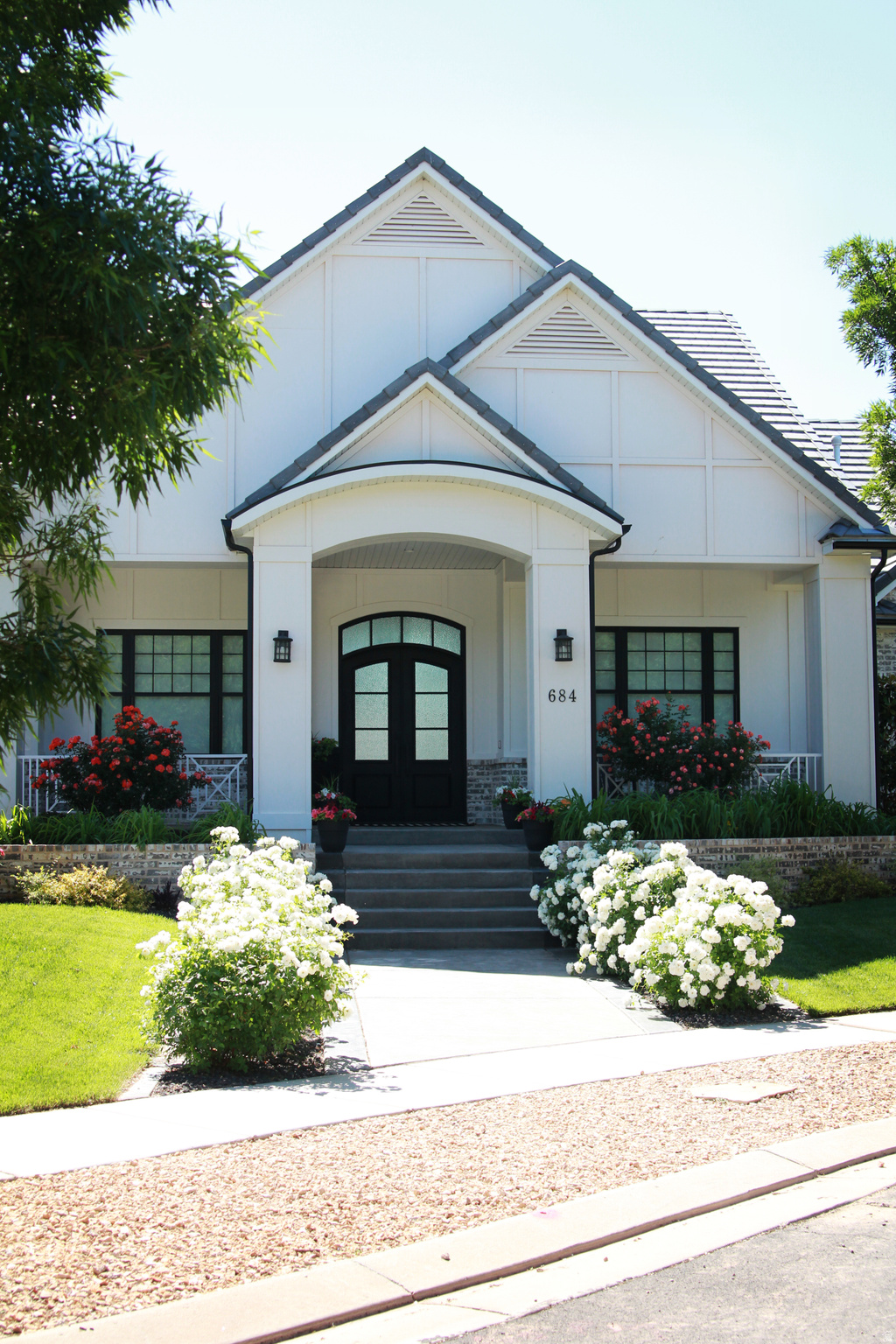 POOL, PICKLEBALL COURT, BASKETBALL COURT...LOCATED ON A TREE LINED STREET IN DESIRABLE HURRICANE NEIGHBORHOOD, THIS SPACIOUS 6 BEDROOM, 4 BATH HOME IS SITUATED ON .51 ACRE LOT AND SHOWCASES LUXURY AND DESIGNER UPGRADES THROUGOUT. THE OPEN CONCEPT MAIN LEVEL FEATURES SOARING VAULTED CEILINGS AND A LIGHT FILLED LIVING ROOM THAT FLOWS SEAMLESSLY INTO THE GOURMET KITCHEN WITH A LARGE ISAND, CUSTOM CABINETRY AND HIDDEN WALK IN PANTRY. THE FINISHED BASEMENT OFFERS A SPACIOUS FAMILY ROOM, STORAGE ROOM, 4 BEDROOMS AND 2 BATHS. STEP OUTSIDE TO OUR PRIVATE BACKYARD OASIS COMPLETE WITH A SALWATER POOL, FULL SIZE SPORTS COURT, SEPARATE PICKLEBALL COURT, AND LUSH MATURE LANDSCAPING. AN EXCEPTIONAL BLEND OF UPSCALE DESIGN, SPACE, AND RESORT STYLE LIVING IN ONE OF HURRICANES MOST DESIRABLE NEIGHBORHOODS.